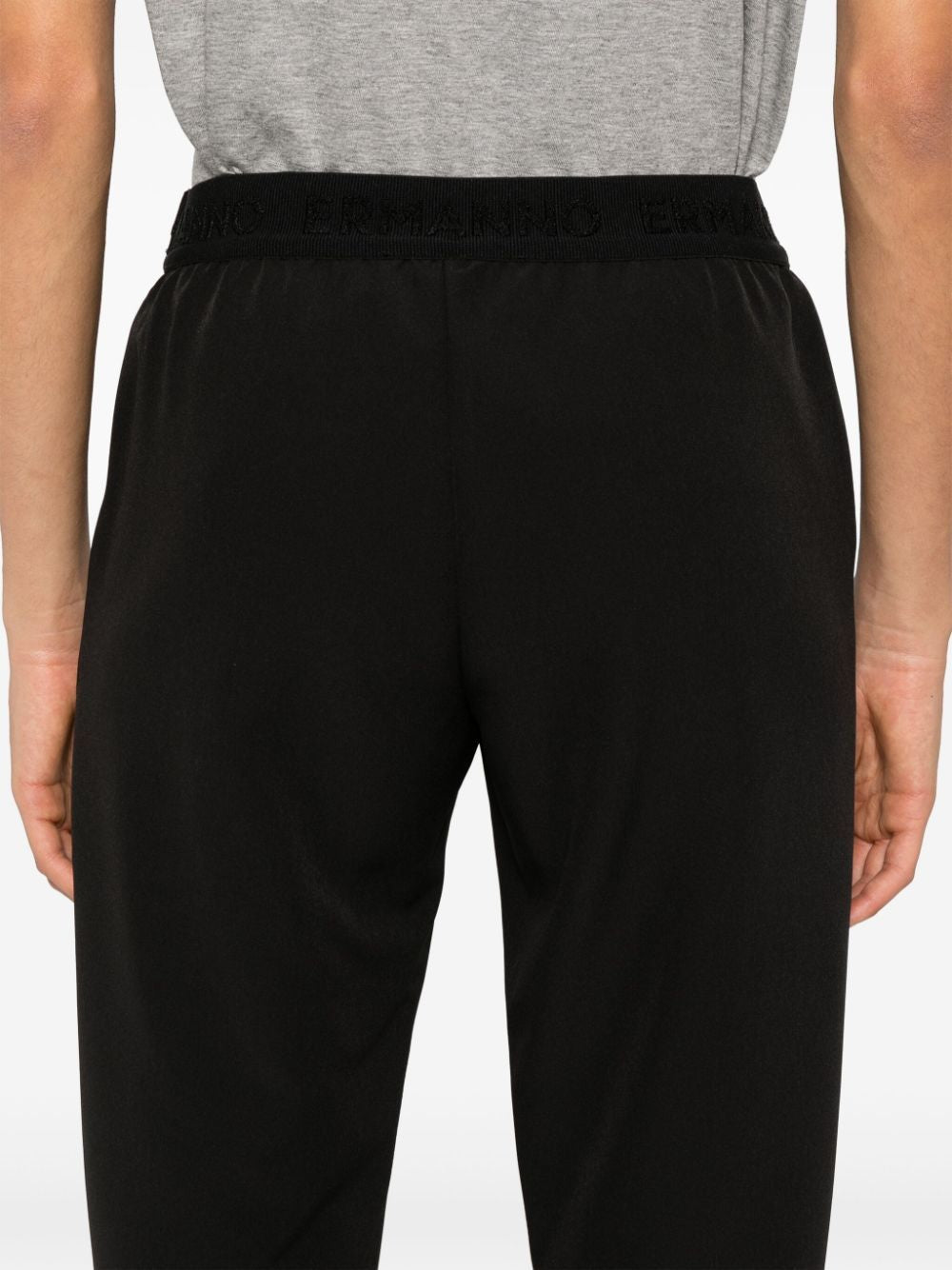 ERMANNO Logo Waistband Trousers