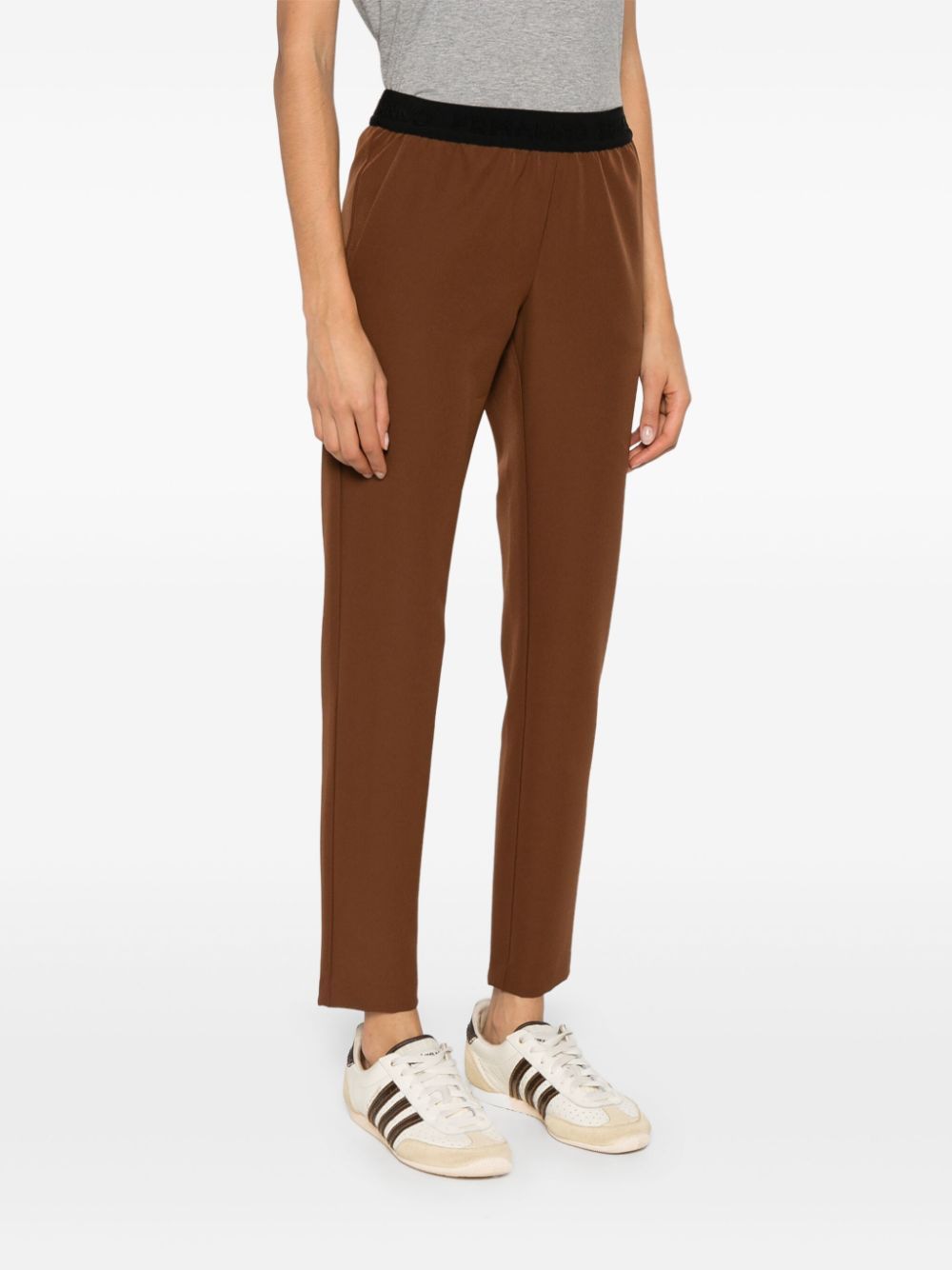 ERMANNO Logo Waistband Trousers for Women - FW24