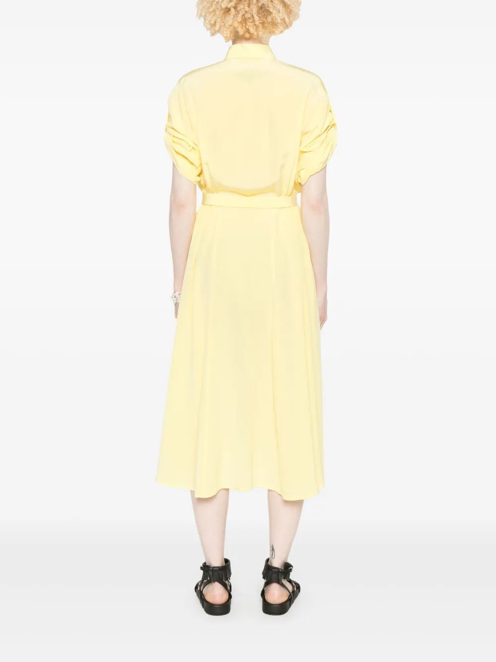 ERMANNO SCERVINO Silk Midi Dress for Women - SS25 Collection