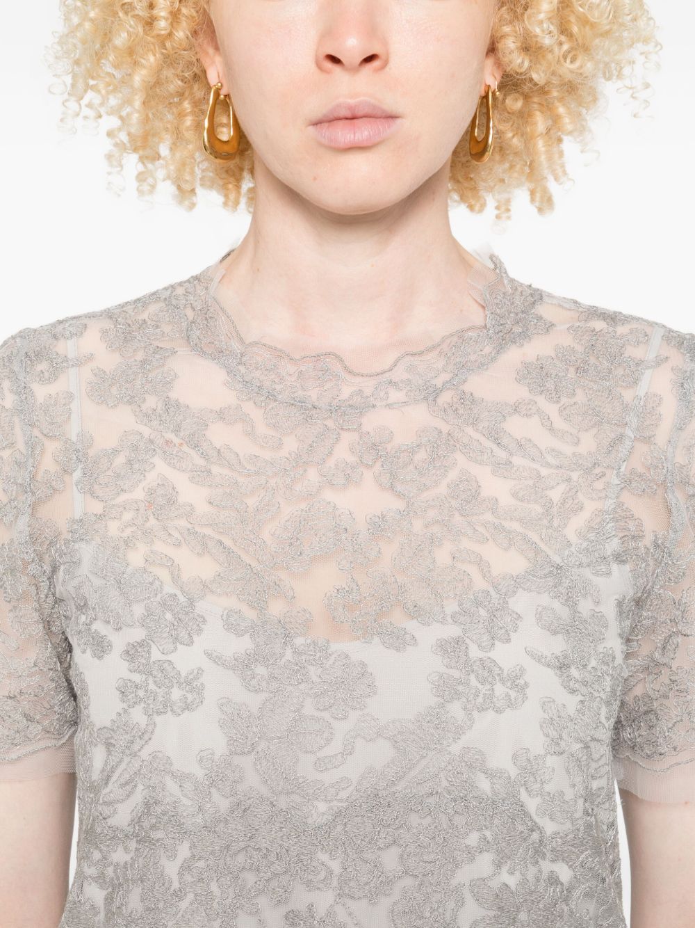 ERMANNO SCERVINO Lace T-Shirt