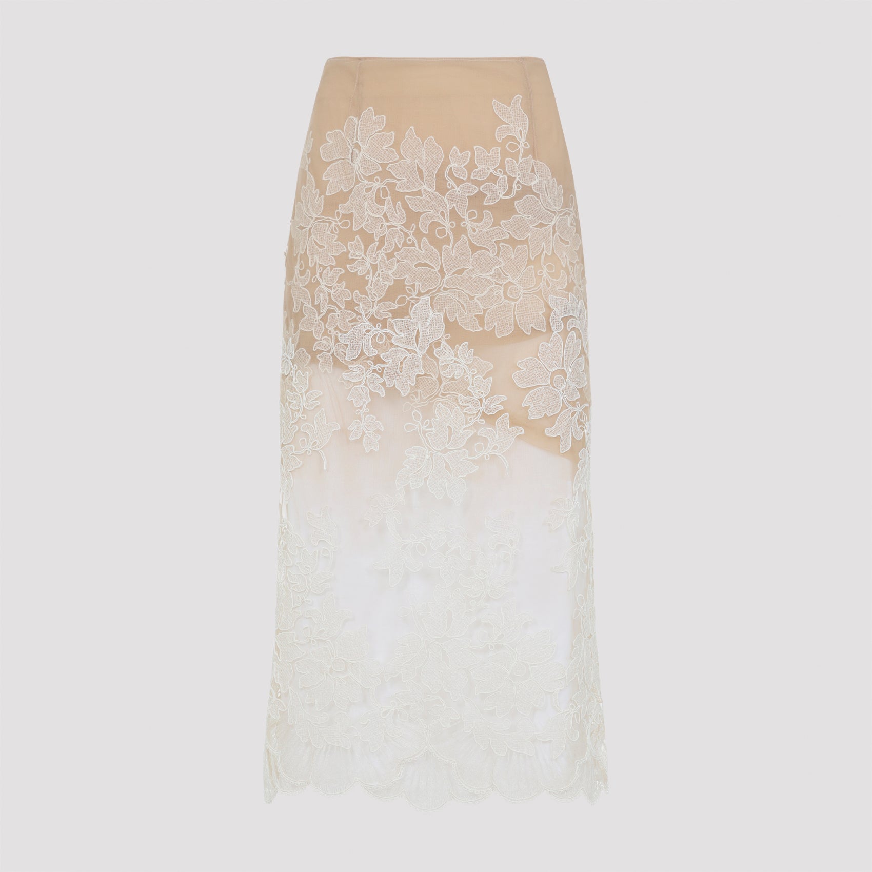 ERMANNO SCERVINO Chic Polyamide Midi Skirt for Women