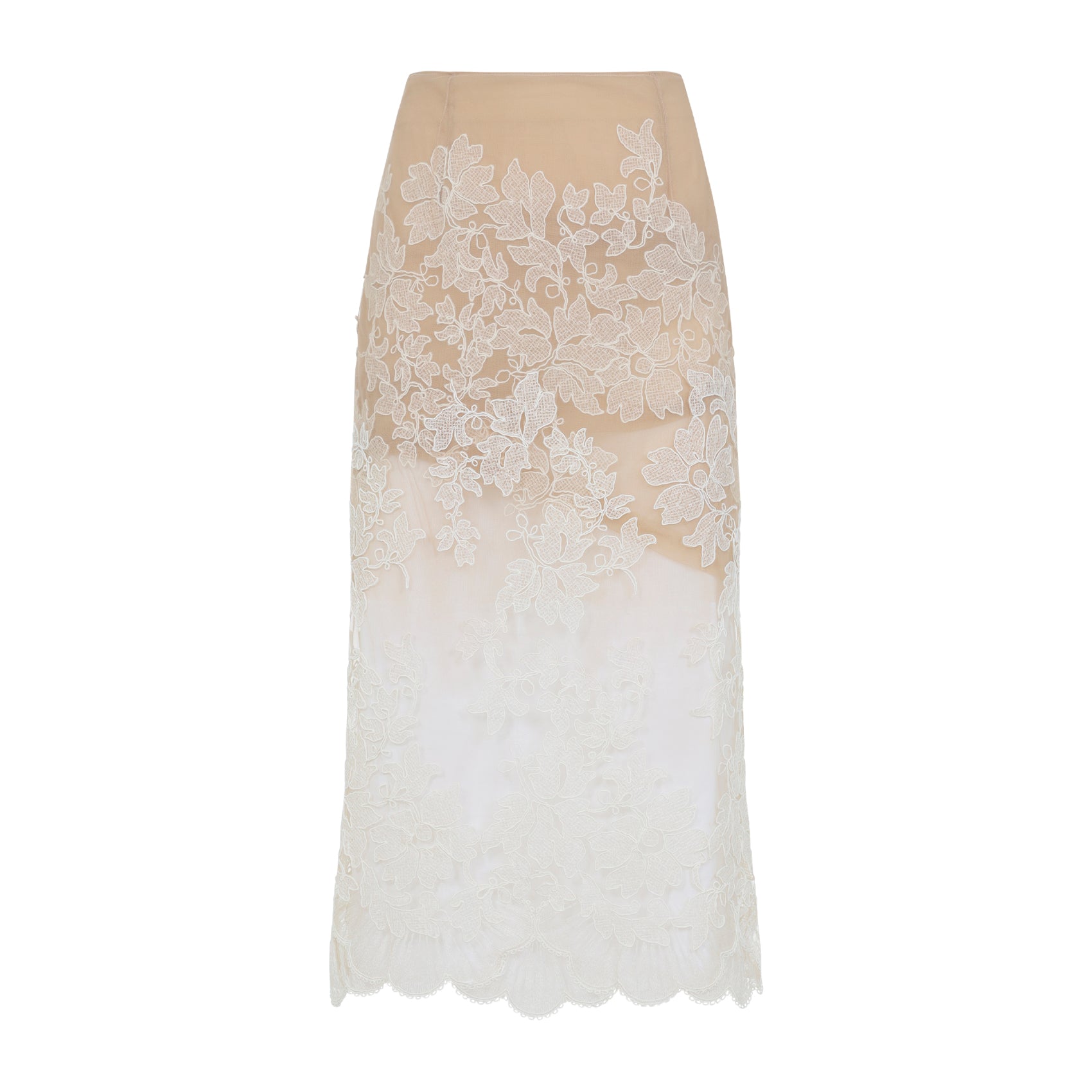ERMANNO SCERVINO Chic Polyamide Midi Skirt for Women
