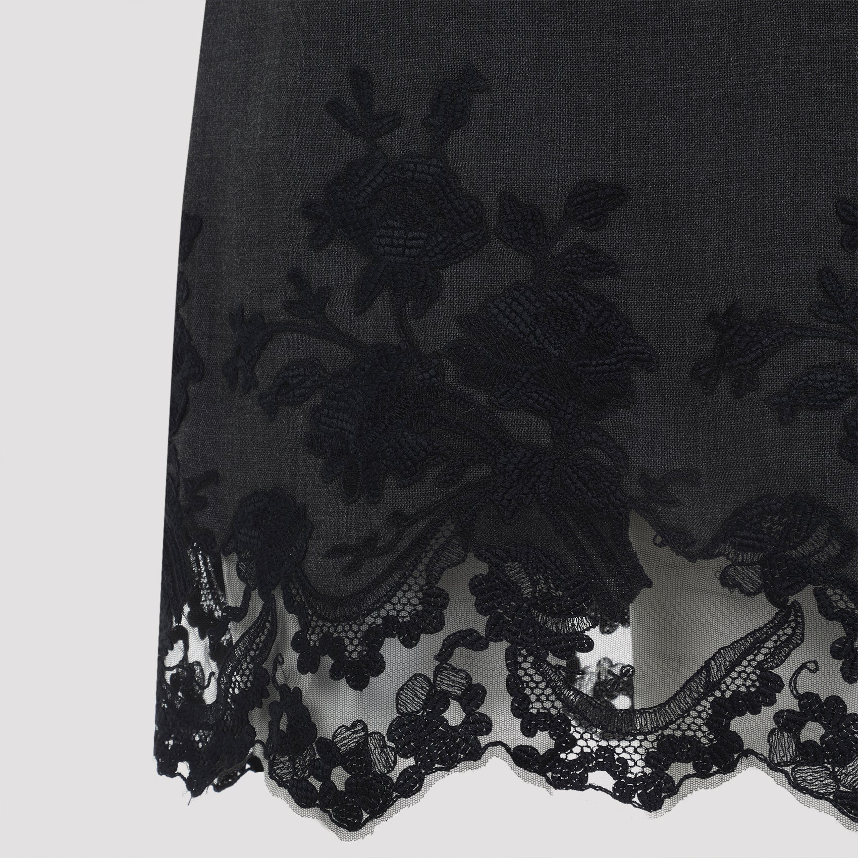 ERMANNO SCERVINO Women's Virgin Wool Mini Dress for FW25