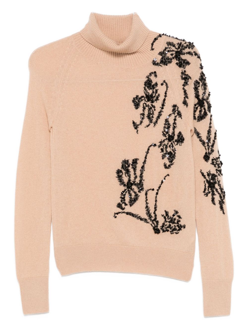 ERMANNO SCERVINO Floral Roll Neck Sweater for Women