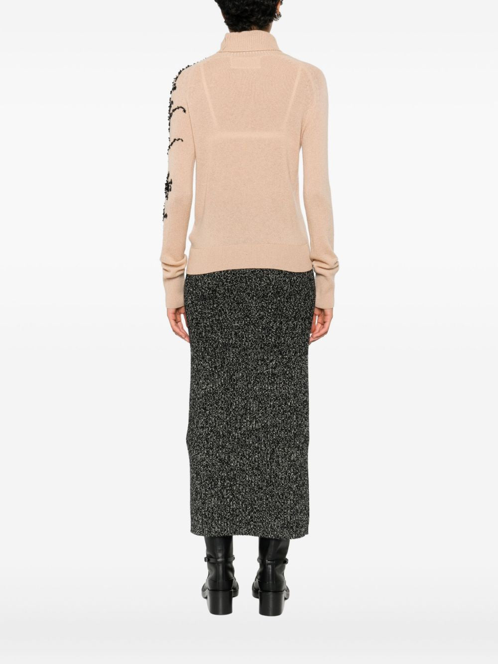 ERMANNO SCERVINO Floral Roll Neck Sweater for Women