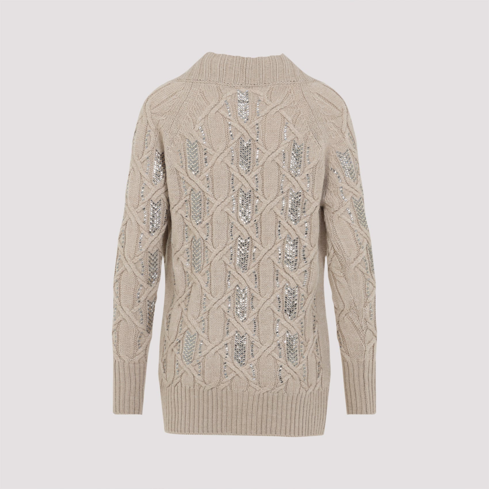 ERMANNO SCERVINO Virgin Wool Cardigan for Women - Fall/Winter 2025