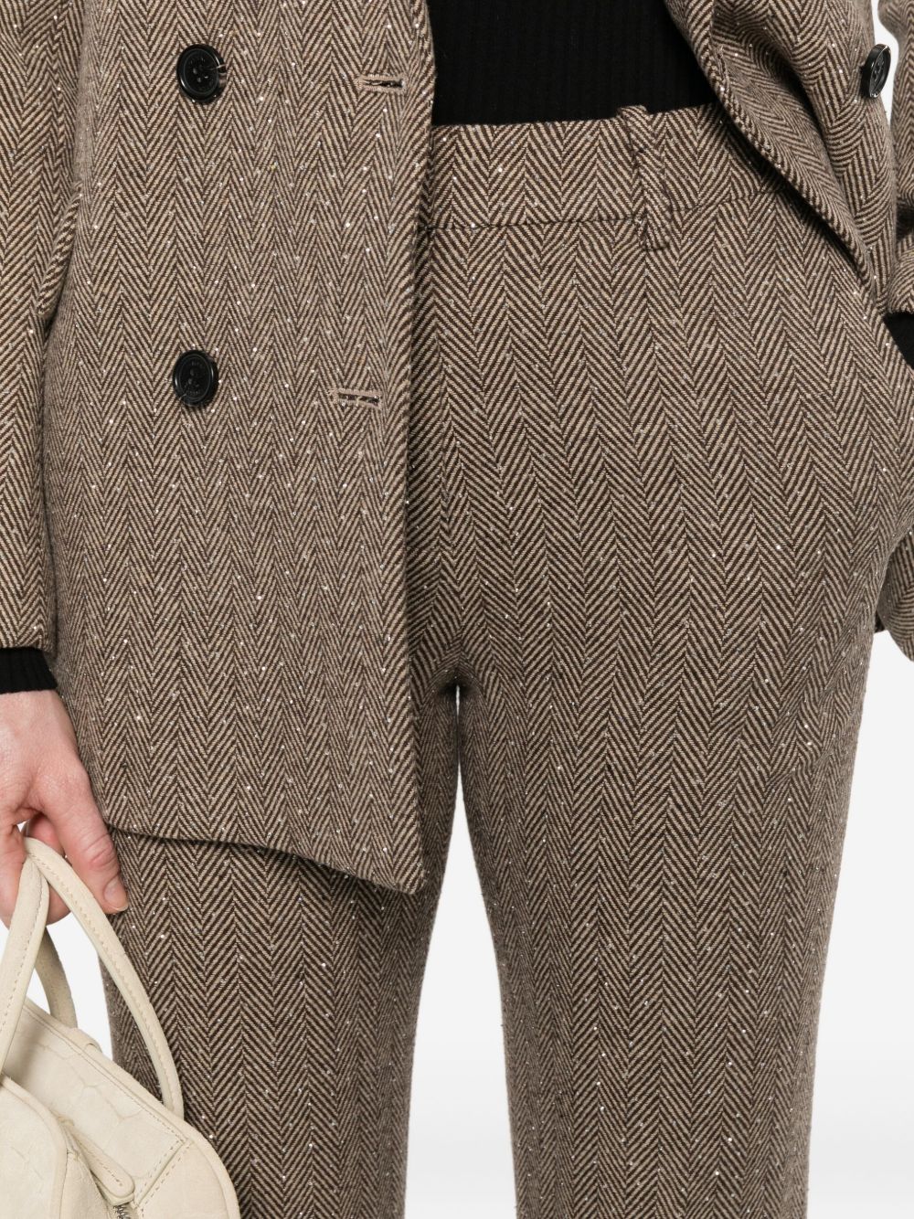 ERMANNO Silk Nylon Trousers for Women - FW25 Collection