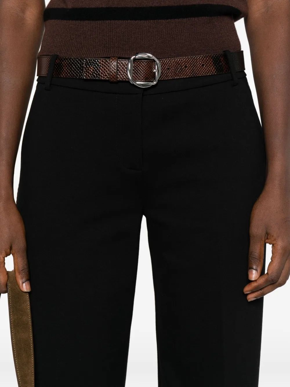 ERMANNO Chic Viscose Pants for Women - FW25 Collection