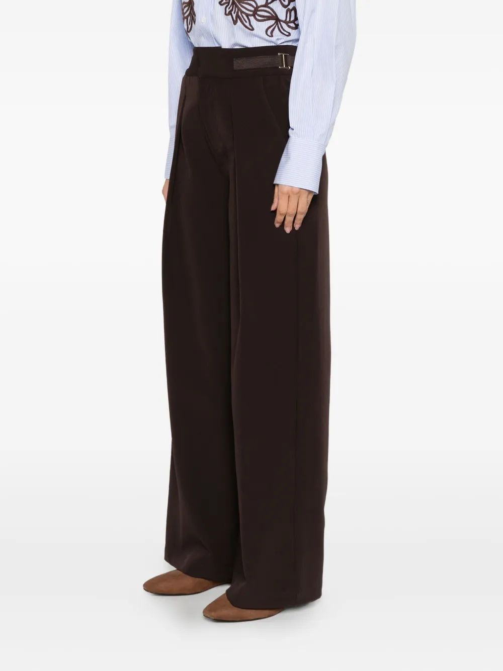 ERMANNO Women's Tailored High-Waisted Pants