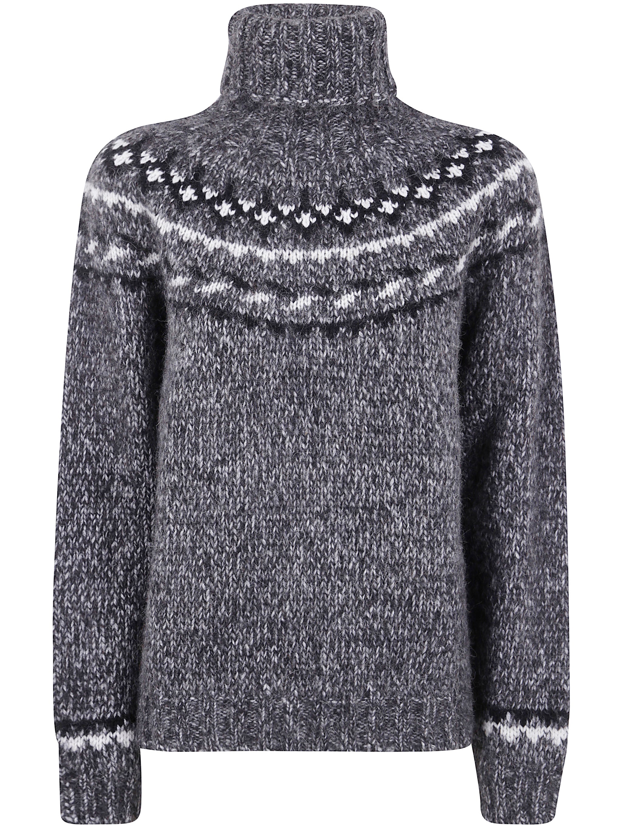 PAROSH Women's Luxurious Turtle Neck Sweater