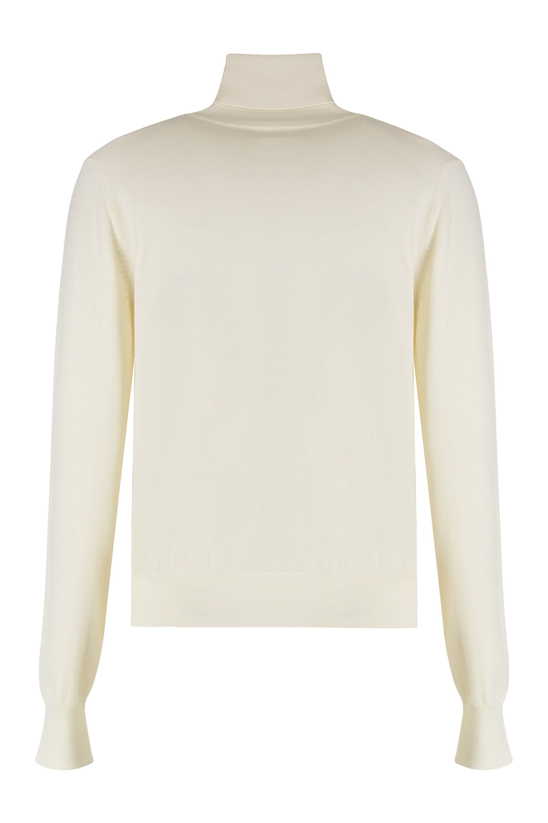 PAROSH Wool and Cashmere Turtleneck Pullover