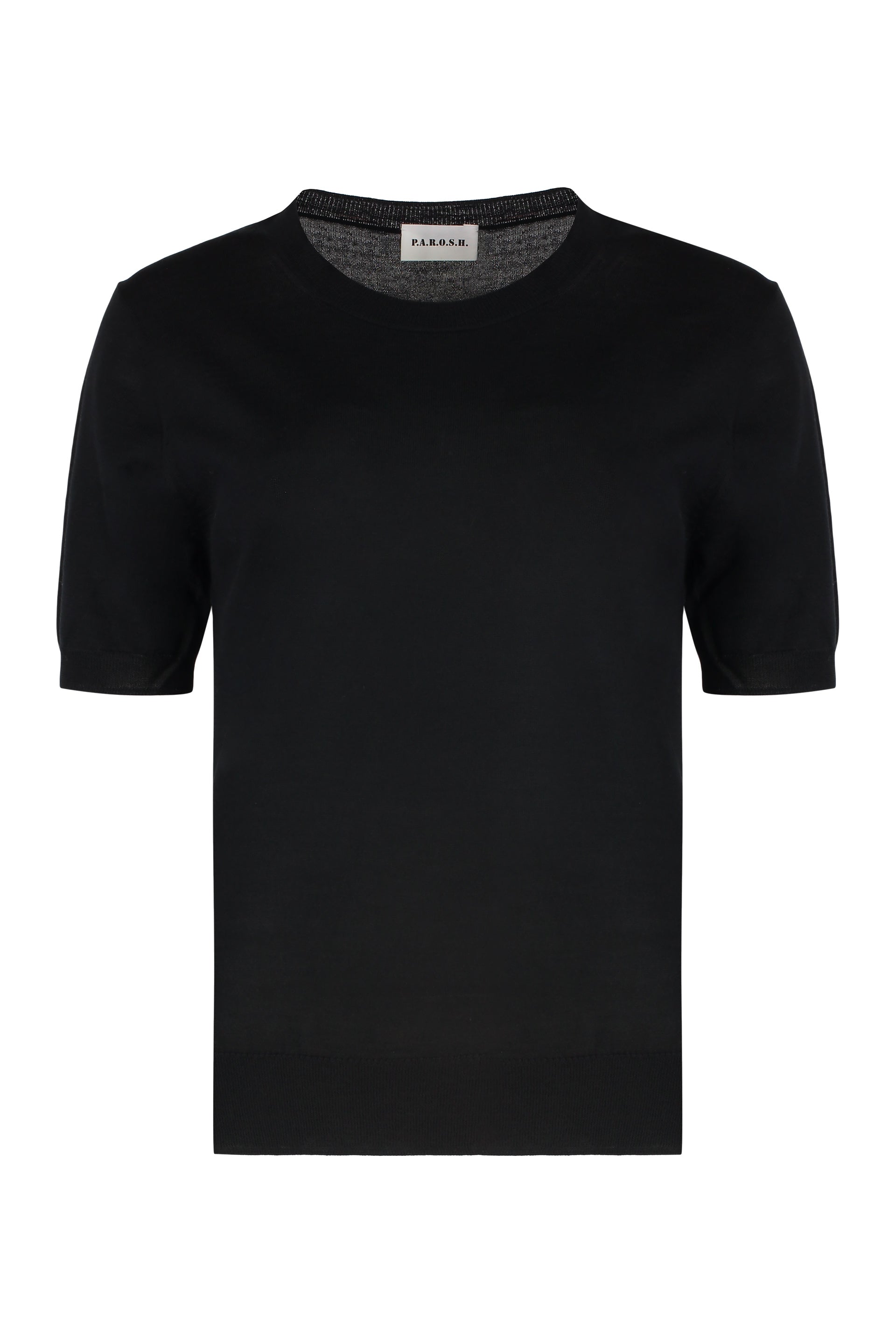 PAROSH Wool-Blend Crew-Neck Sweater