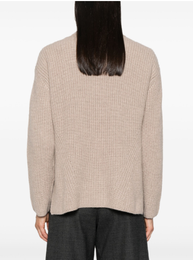 PAROSH Cashmere Crew Neck Sweater for Women - FW24 Collection