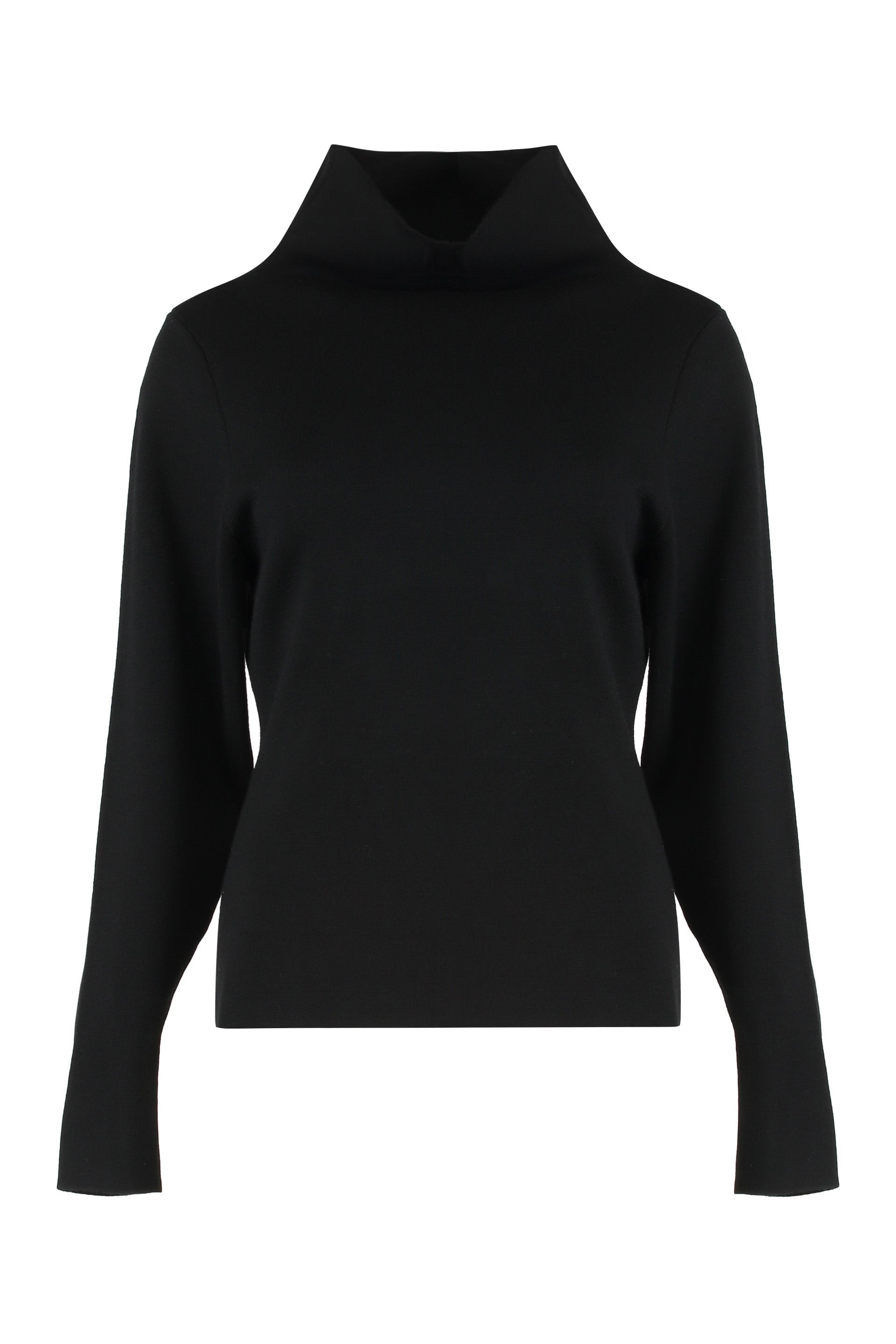 PAROSH Wool and Cashmere Turtleneck Sweater for Women