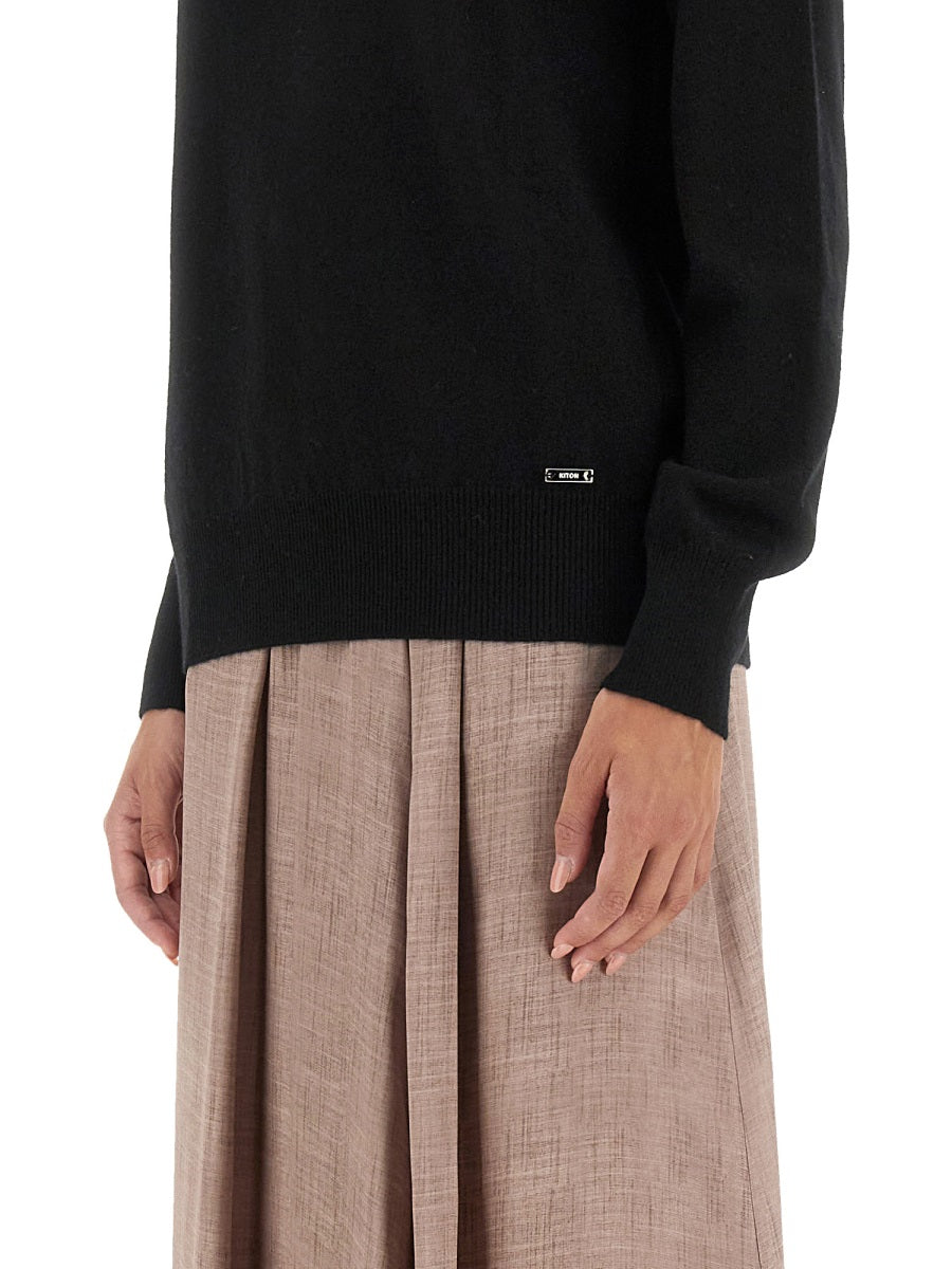 KITON Oversized Cashmere Sweater Size 42
