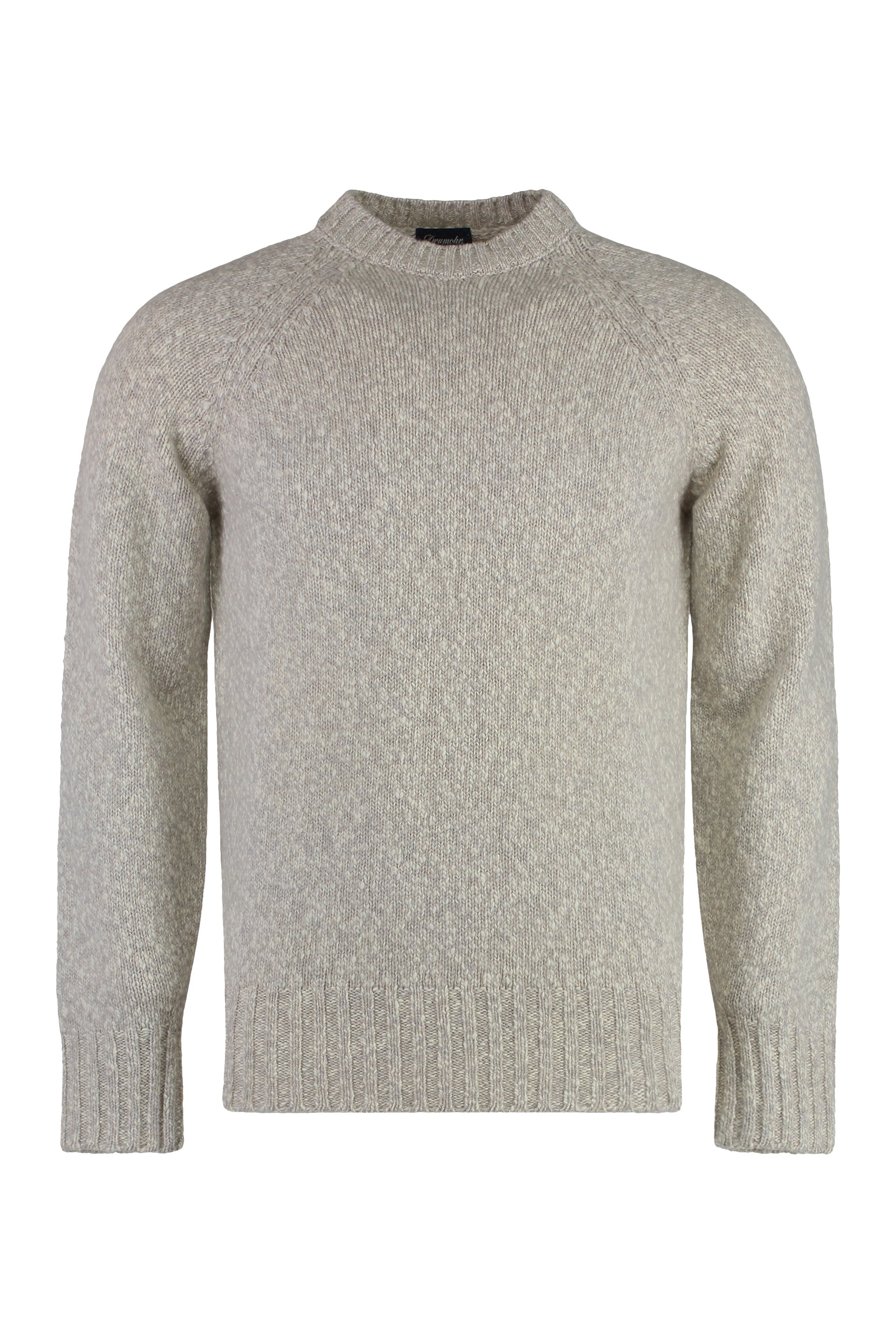 DRUMOHR Crew-Neck Wool Sweater for Men