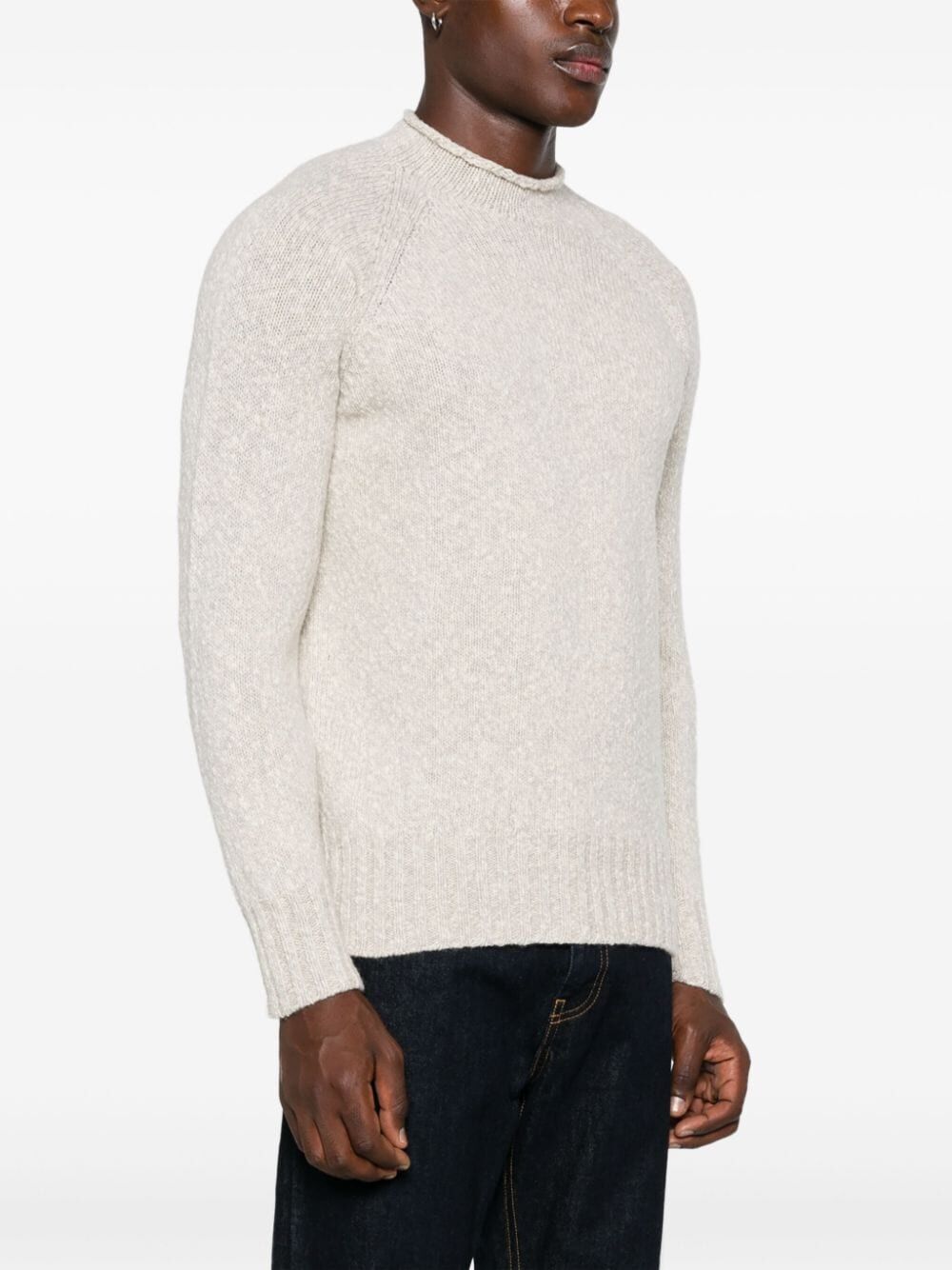 DRUMOHR Men's Turtleneck Sweater - Rule Neck Design