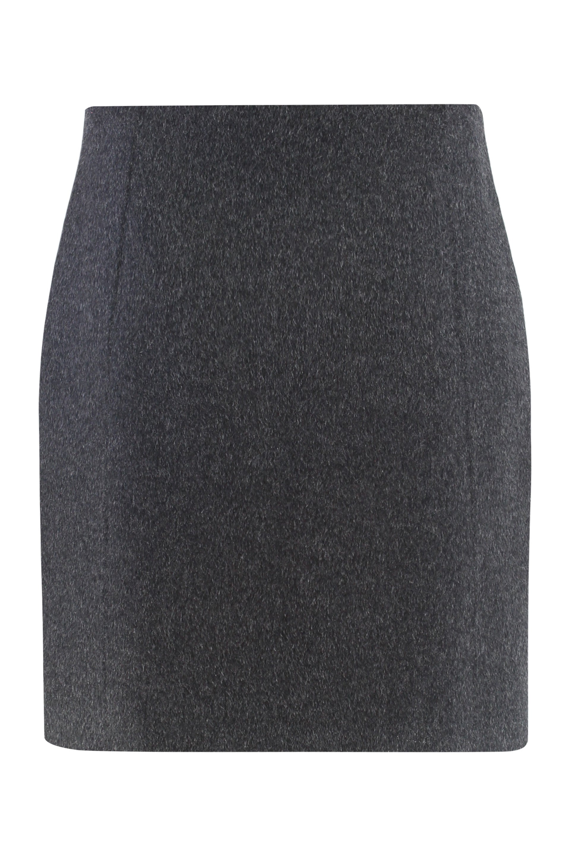 PAROSH Women's Wool Mini Skirt