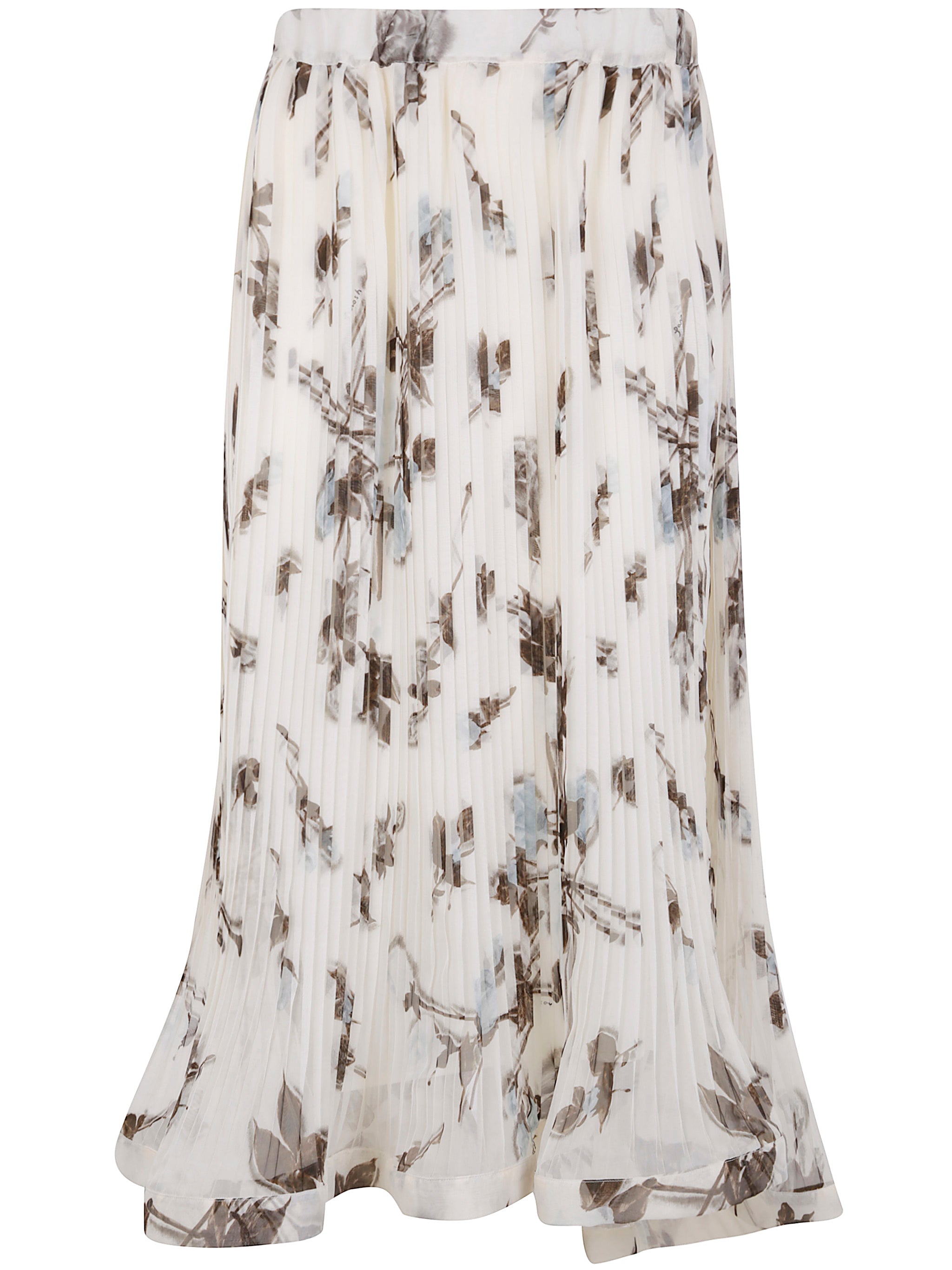 PAROSH Fantasy Chiffon Mini Skirt