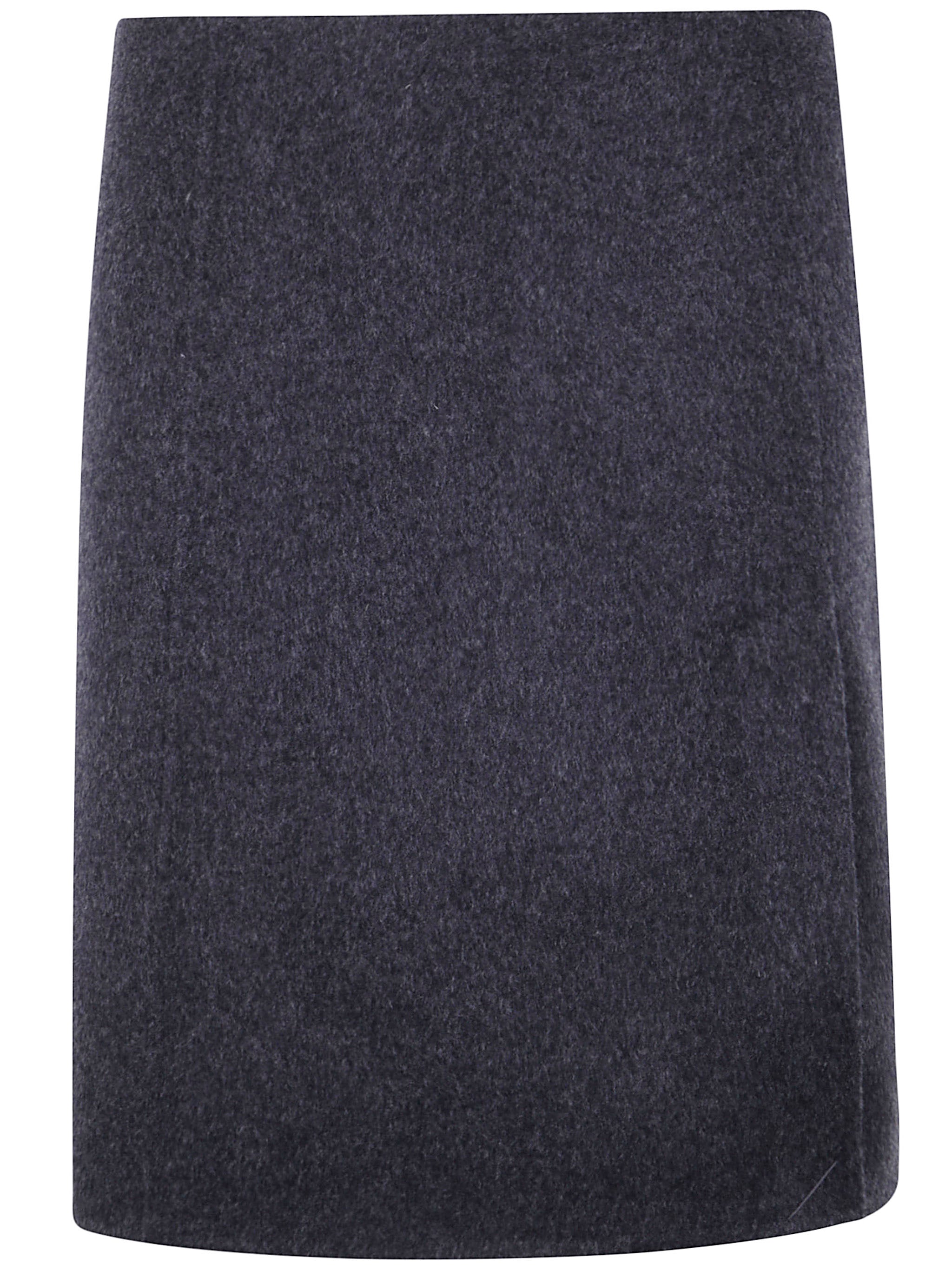 PAROSH Elegant Wool Pencil Skirt for Women