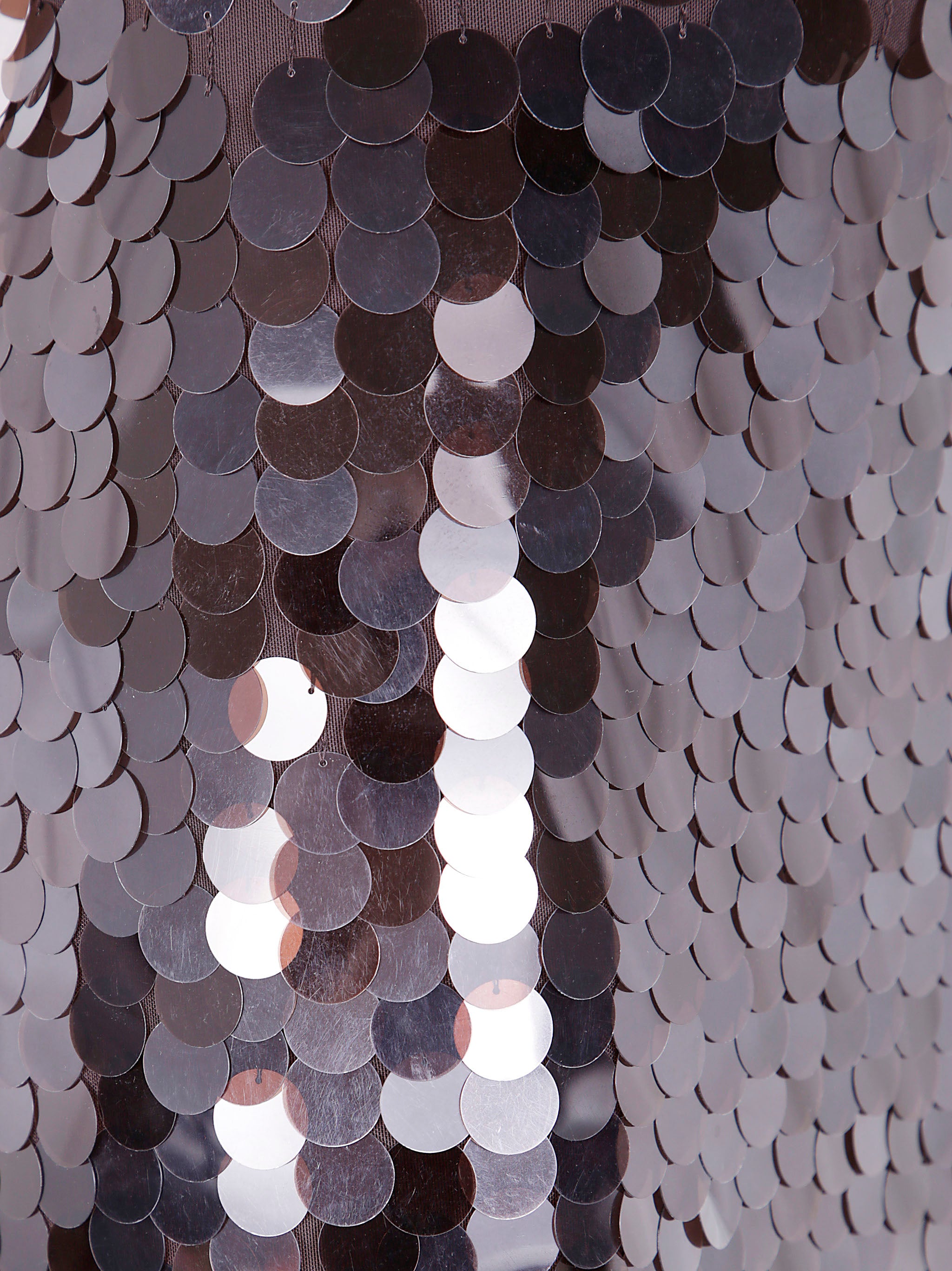 PAROSH Sequin Mini Skirt