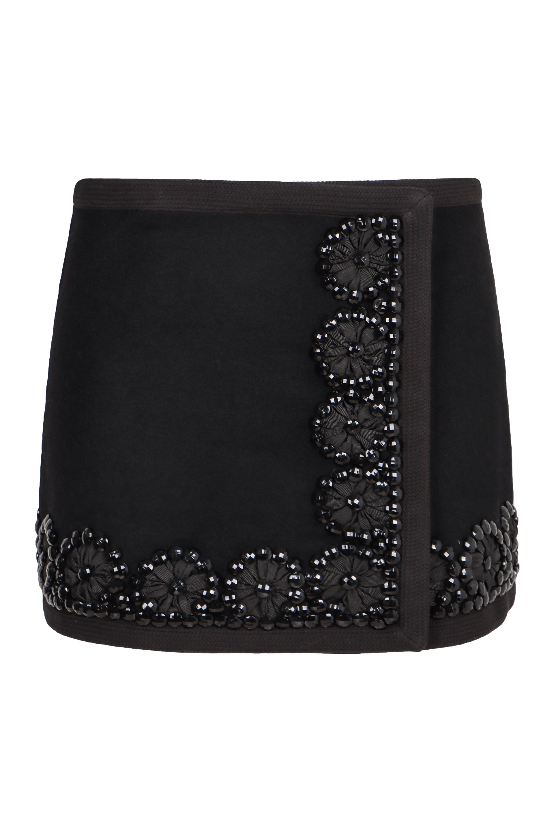 PAROSH Wool Skirt with Elegant Design