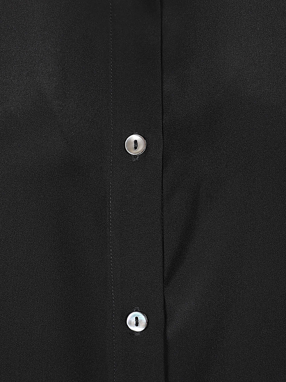 PAROSH Women's Mini Silk Shirt with Long Sleeves