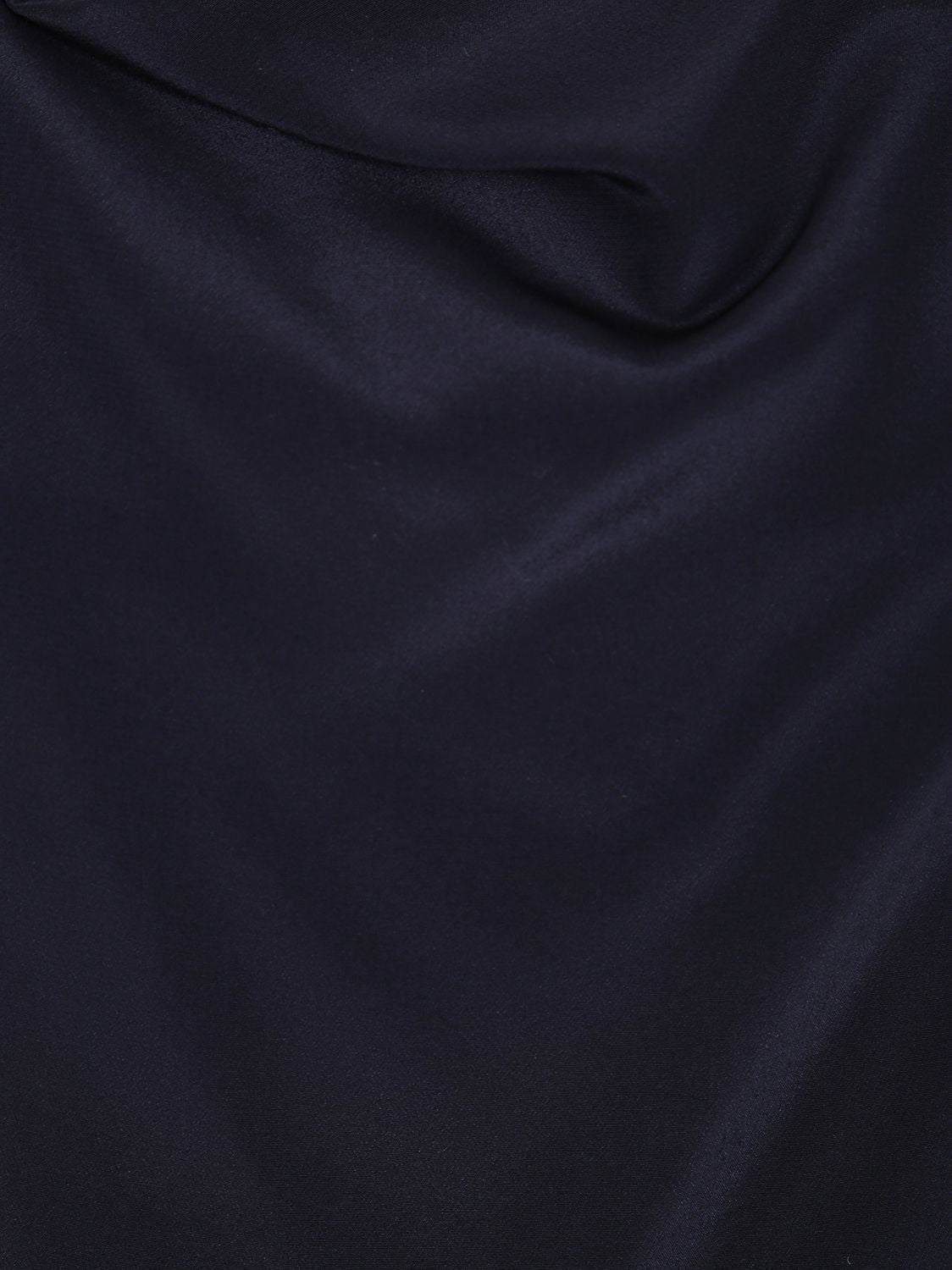 PAROSH Drape Neck Shift Dress - SS25 Women's Mini Style