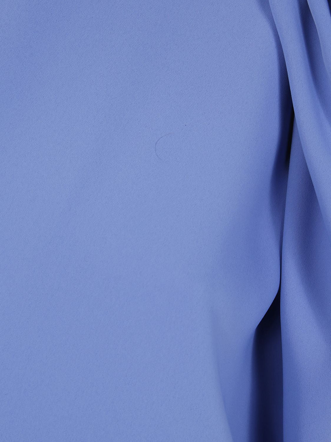 PAROSH Knot Shoulder Mini Shift Dress