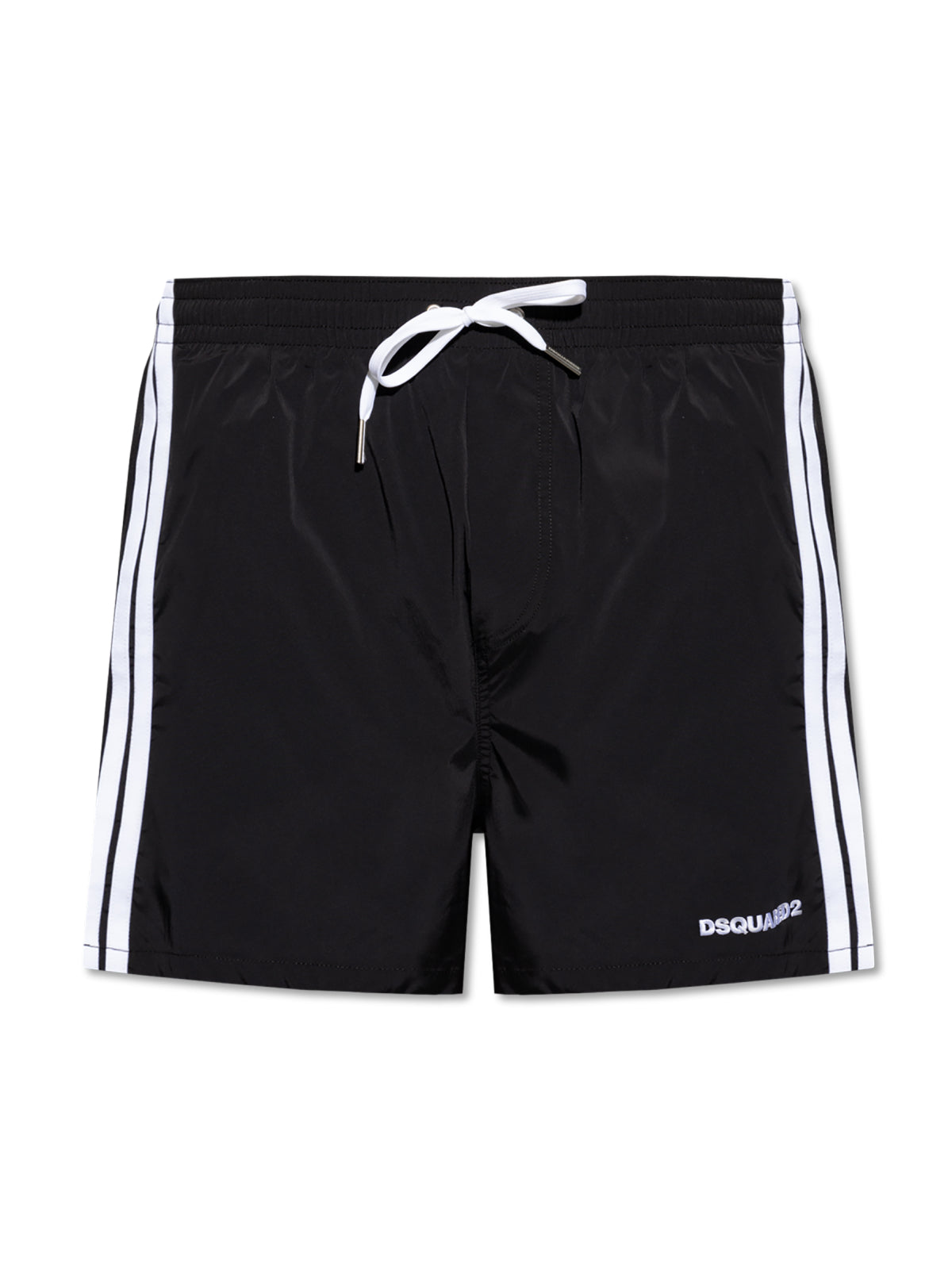 DSQUARED2 Logo Boxer Midi Swim Shorts