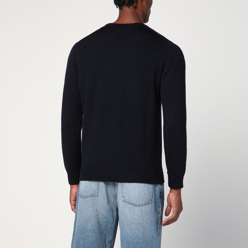 DRUMOHR Men's Wool Crew Neck Sweater