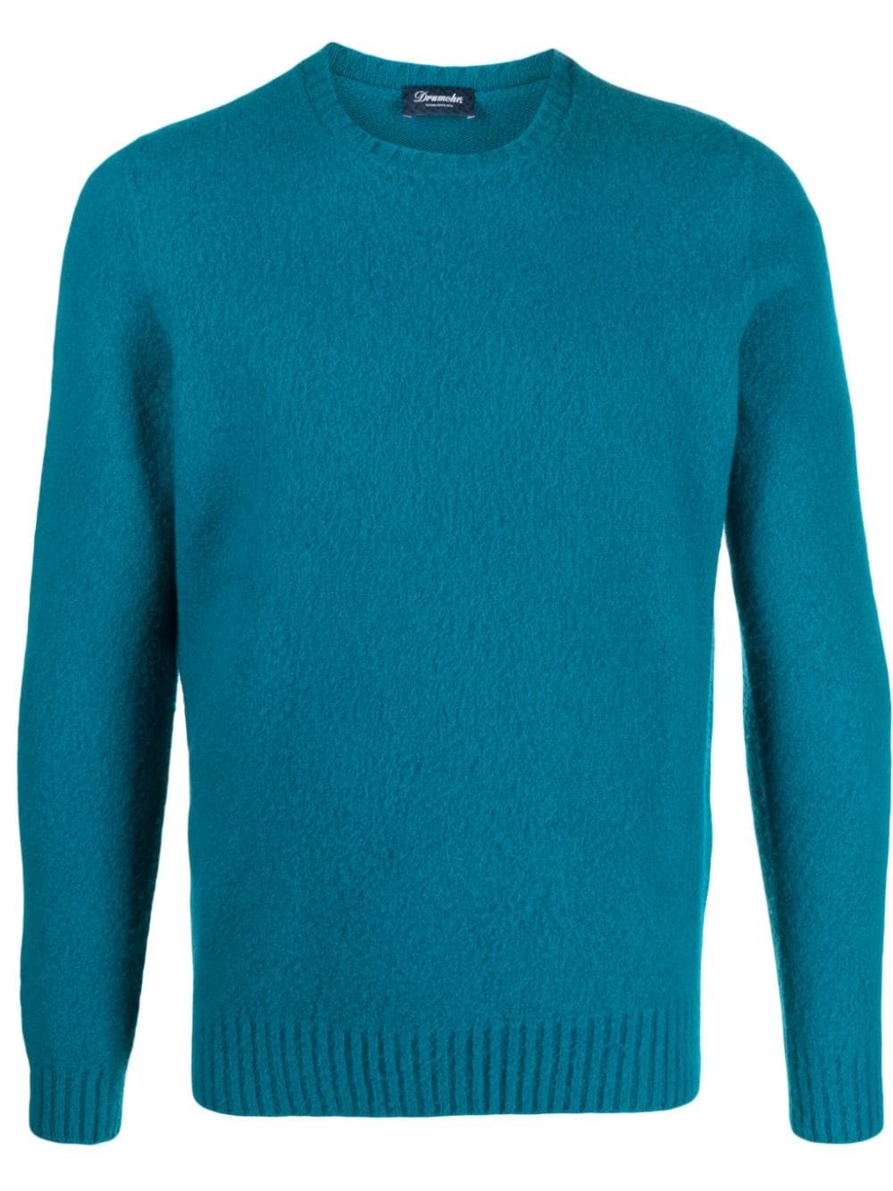 DRUMOHR Classic Wool Crew Neck Sweater for Men