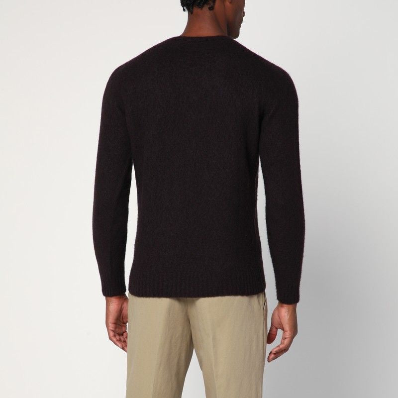 DRUMOHR Lambswool Round-Neck Sweater for Men - FW25
