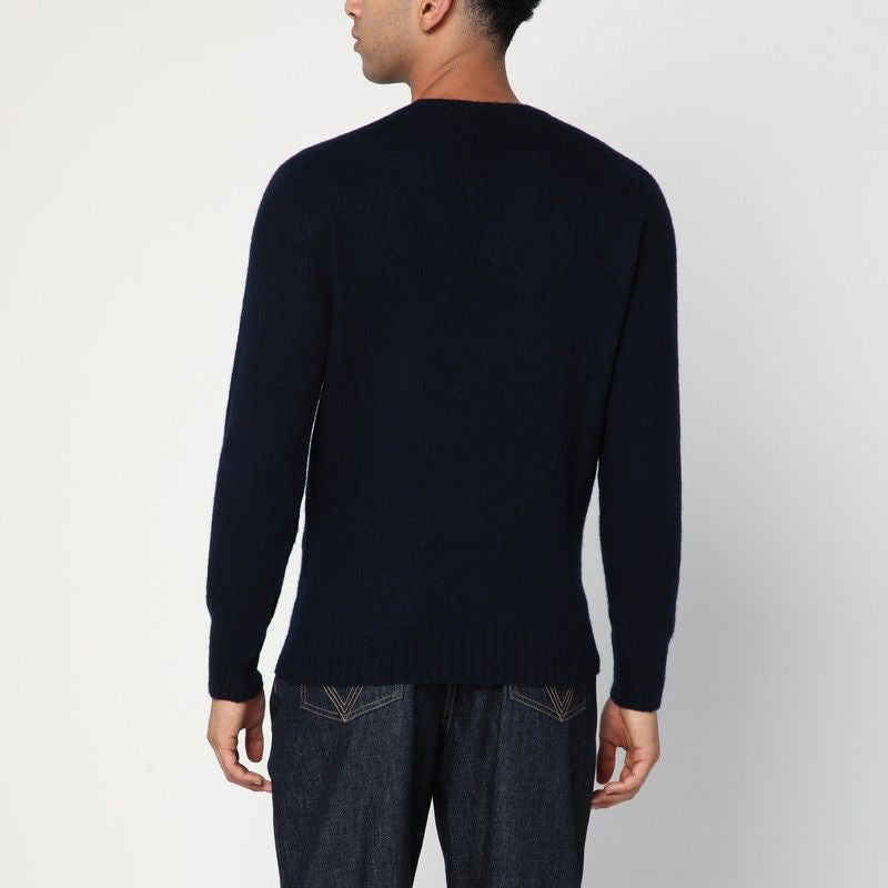 DRUMOHR Men's Lambswool Crew Neck Sweater