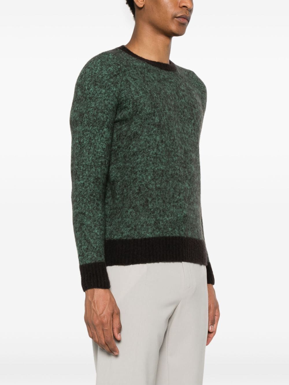 DRUMOHR Long Sleeve Crew Neck Sweater for Men - FW24 Collection