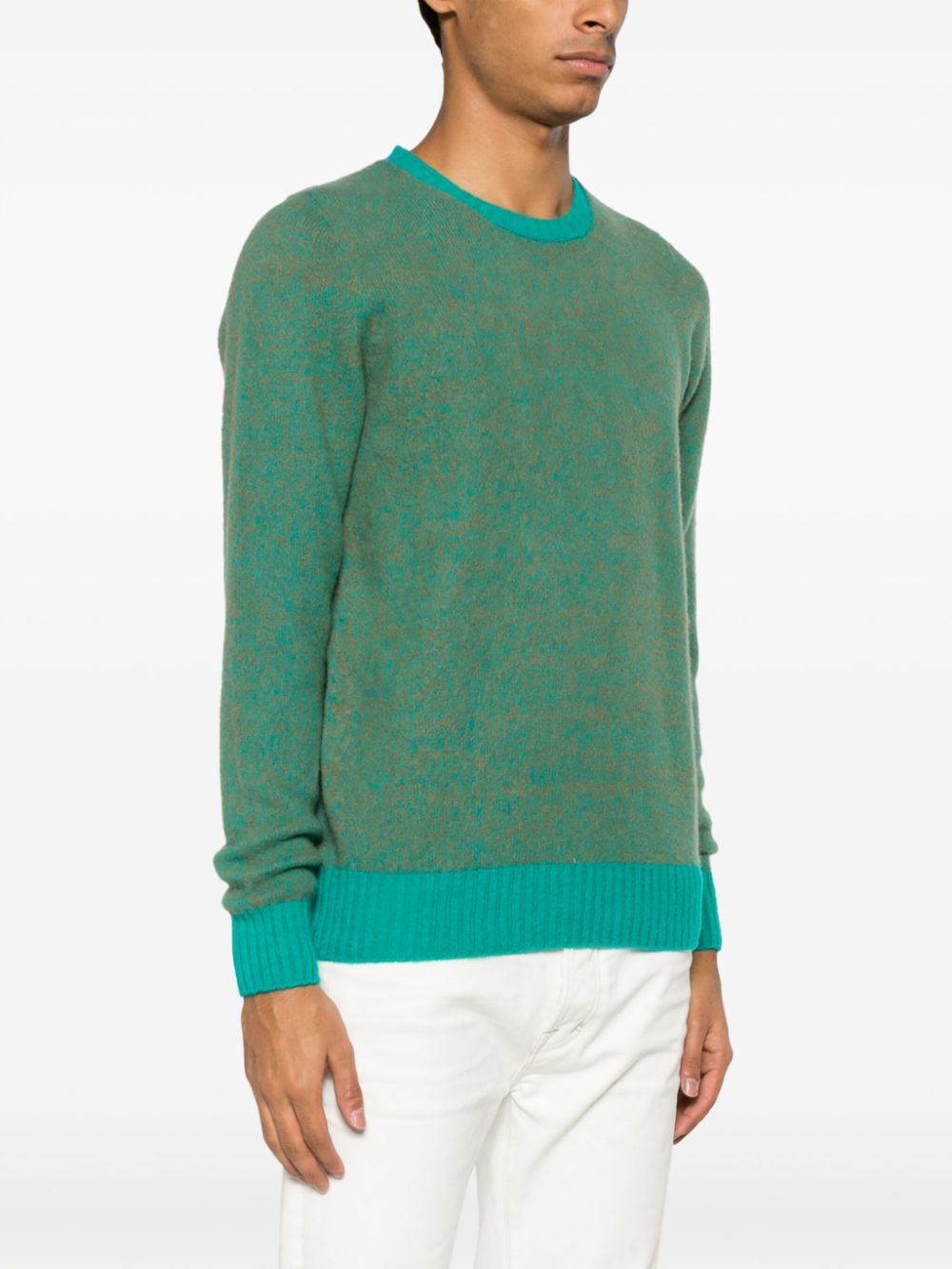 DRUMOHR Long Sleeve Crew Neck Sweater