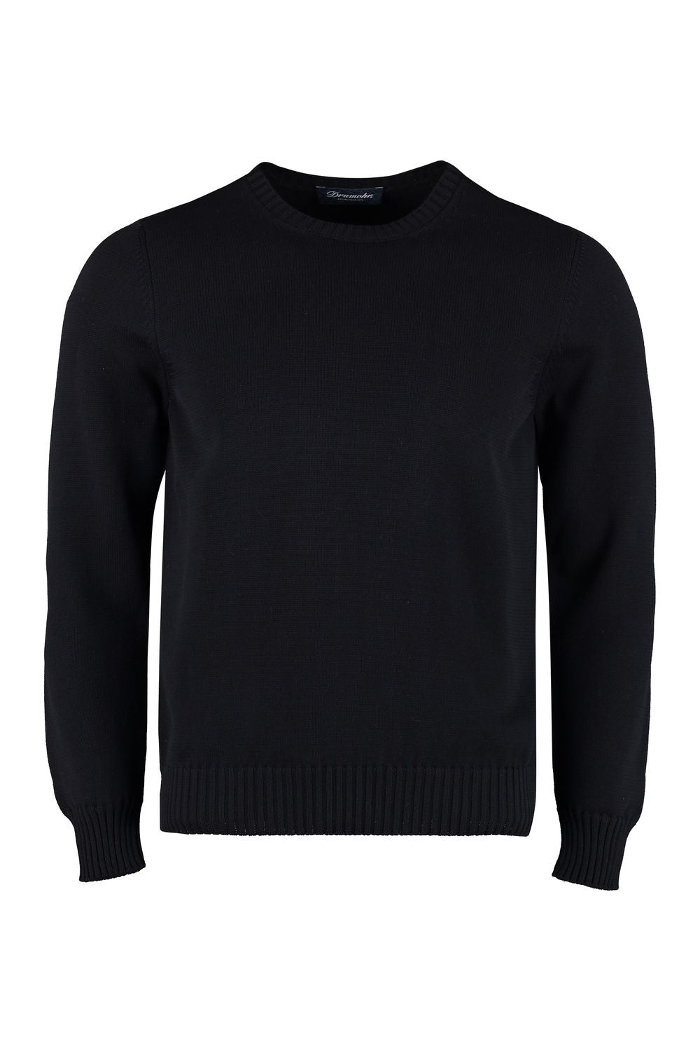 DRUMOHR Cotton Crew-Neck Sweater for Men