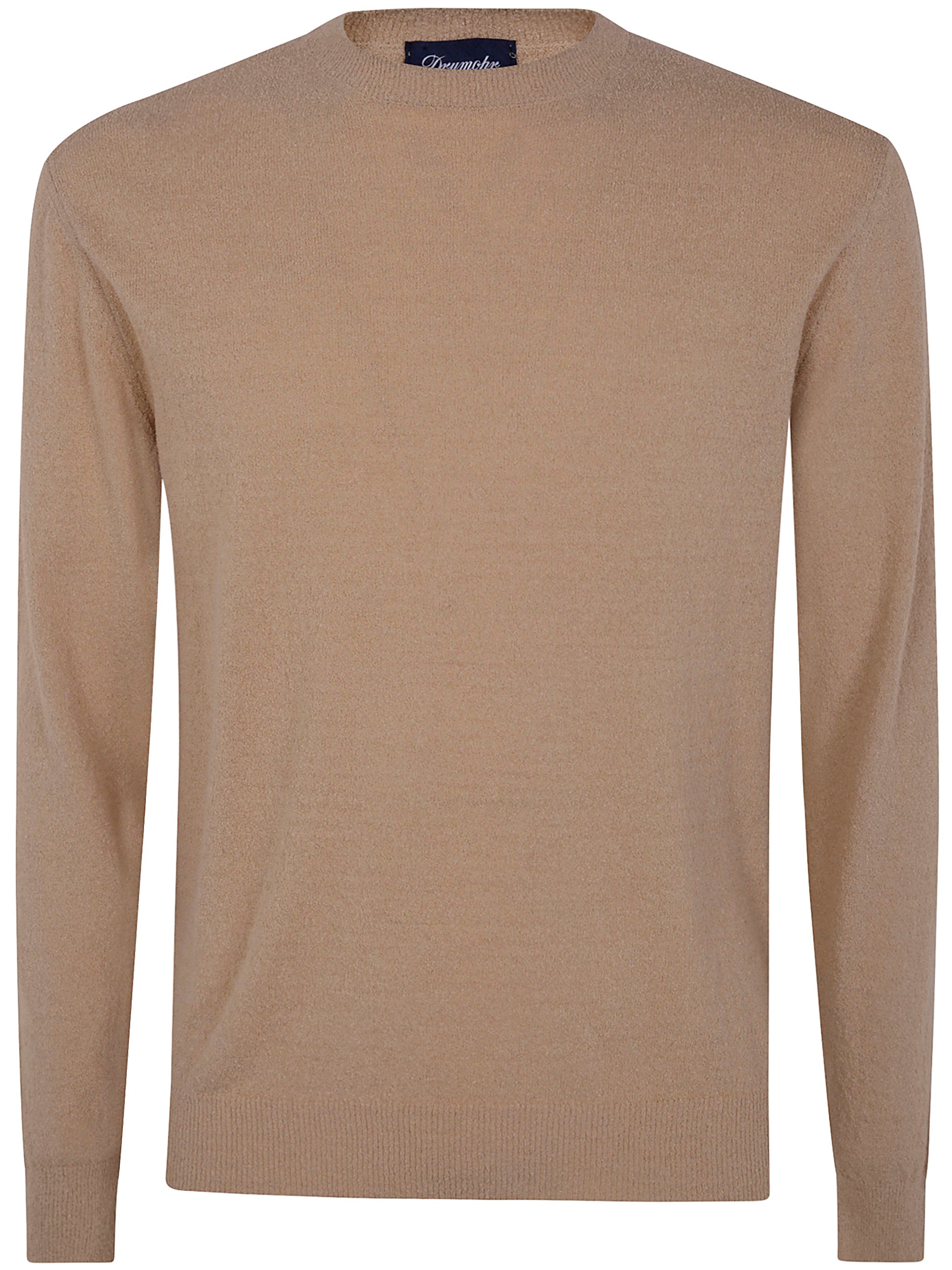 DRUMOHR Men's Long Sleeves Round Neck Sweater