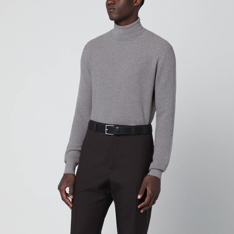 TAGLIATORE Men's Wool Turtleneck Sweater - Fall/Winter 2025