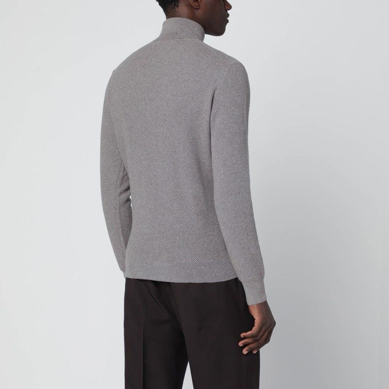 TAGLIATORE Men's Wool Turtleneck Sweater - Fall/Winter 2025
