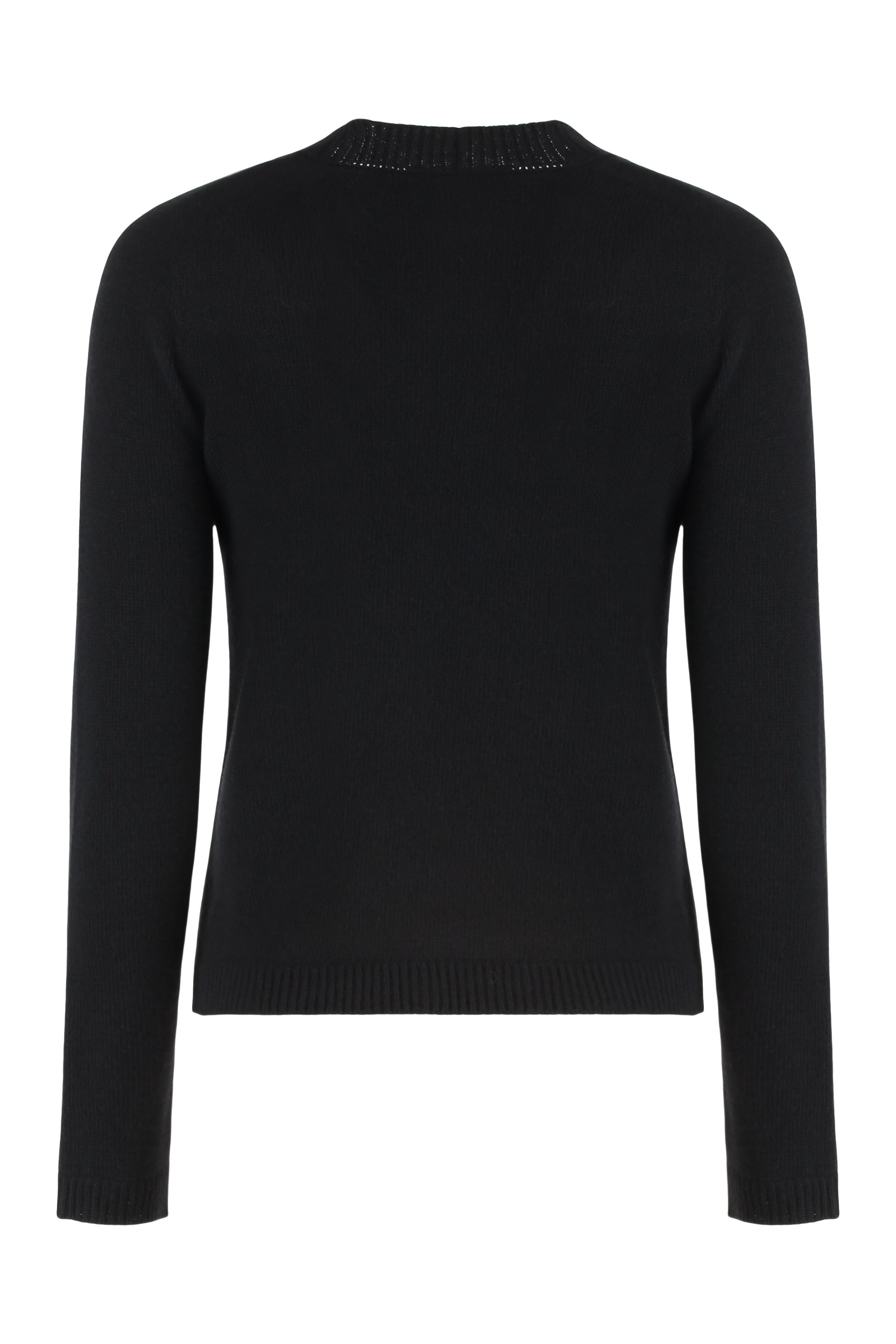 S MAX MARA Crew Neck Wool and Cashmere Sweater