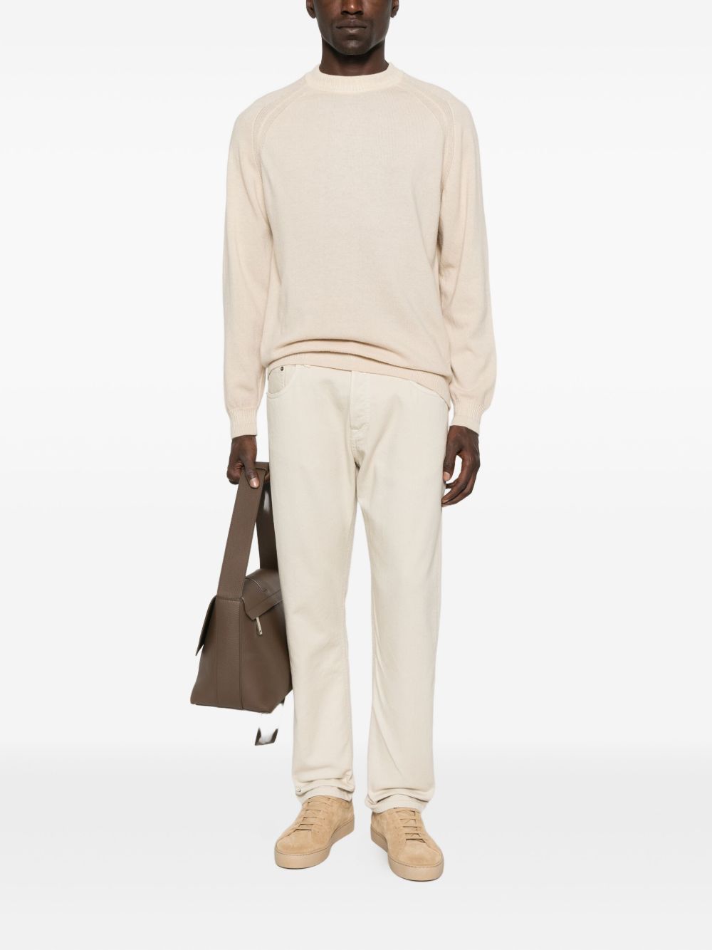 DANIELE FIESOLI Stylish Wool-Cashmere Sweater for Men