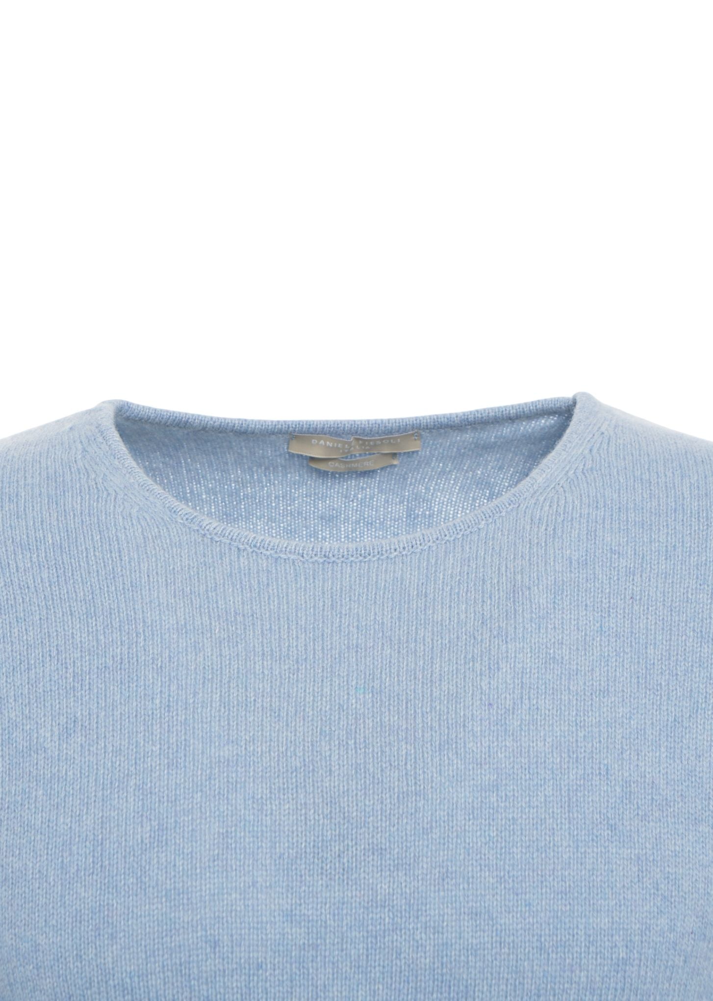 DANIELE FIESOLI Luxury Cashmere Crew Neck Pullover for Men