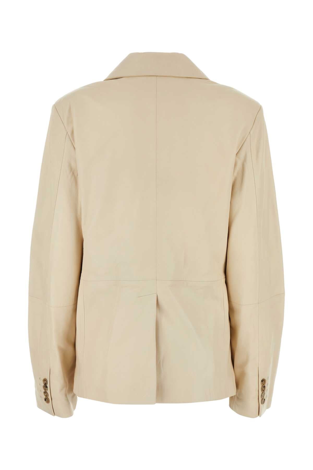 LOULOU Mini Leather Davao Blazer