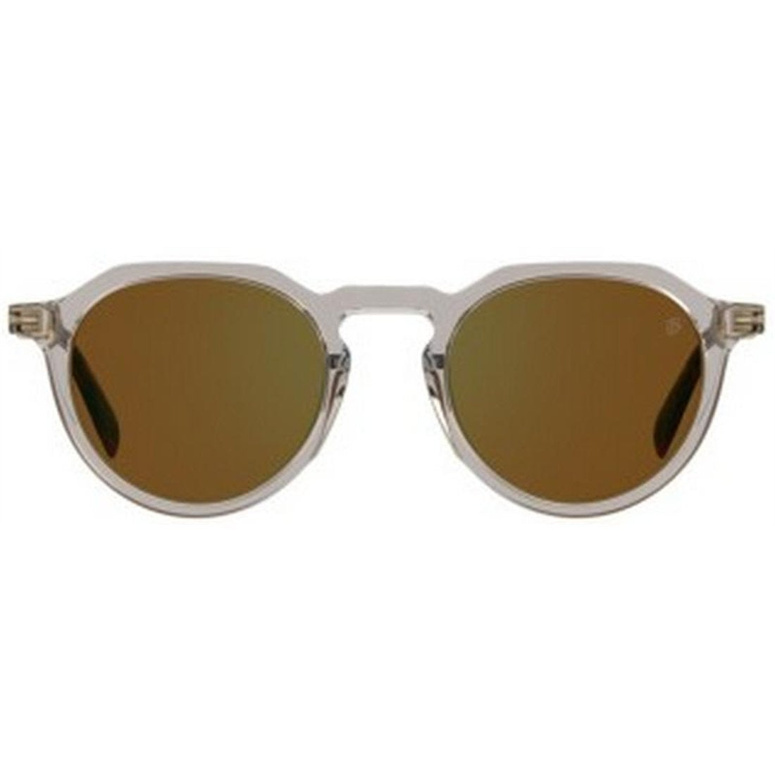 DAVID BECKHAM Men's Stylish Sunglasses with Green Mirror Lenses