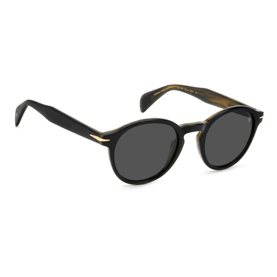 DAVID BECKHAM Sleek Striped Sunglasses for Men