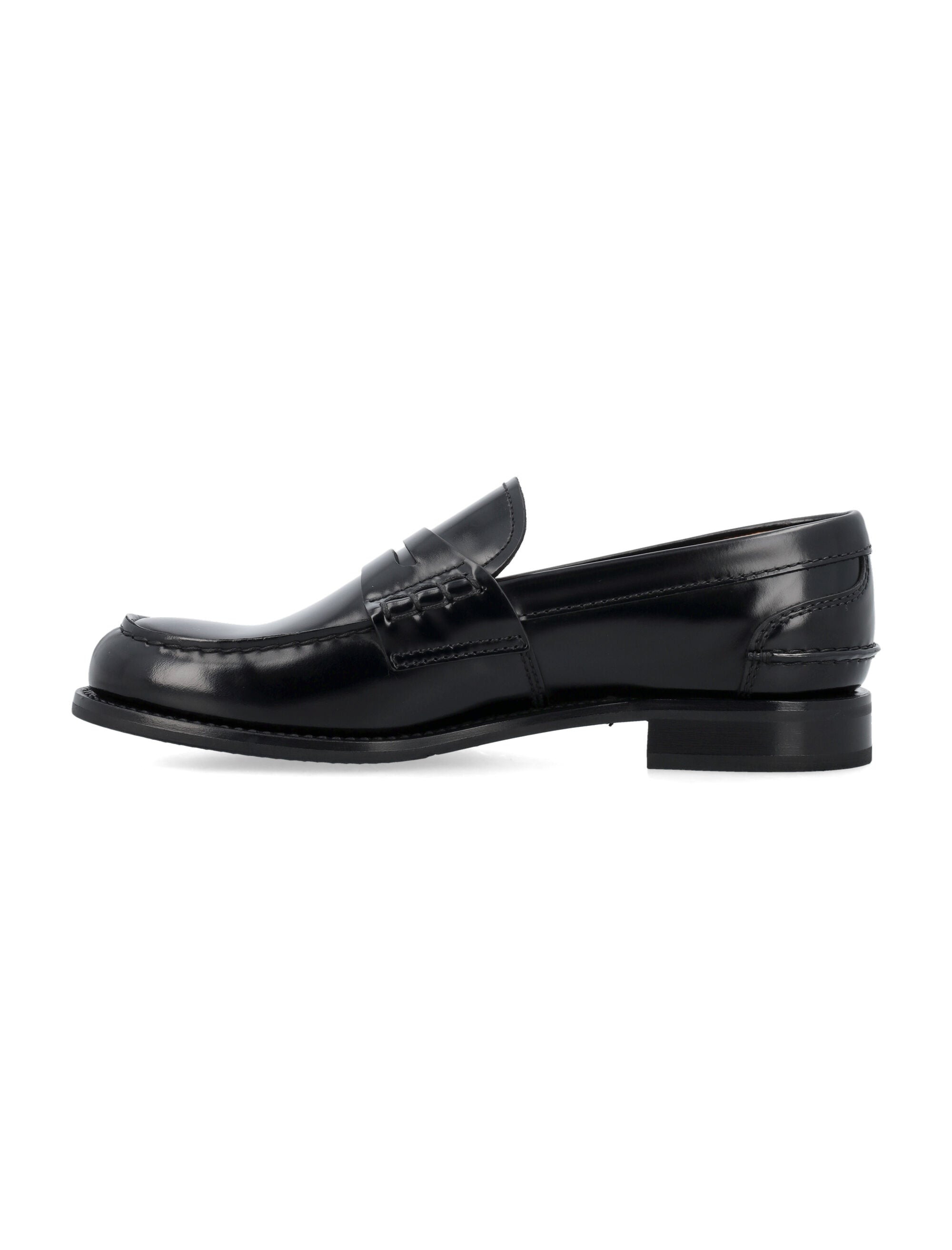 CHURCH'S Polished Fumè Loafers for Women - Size 5