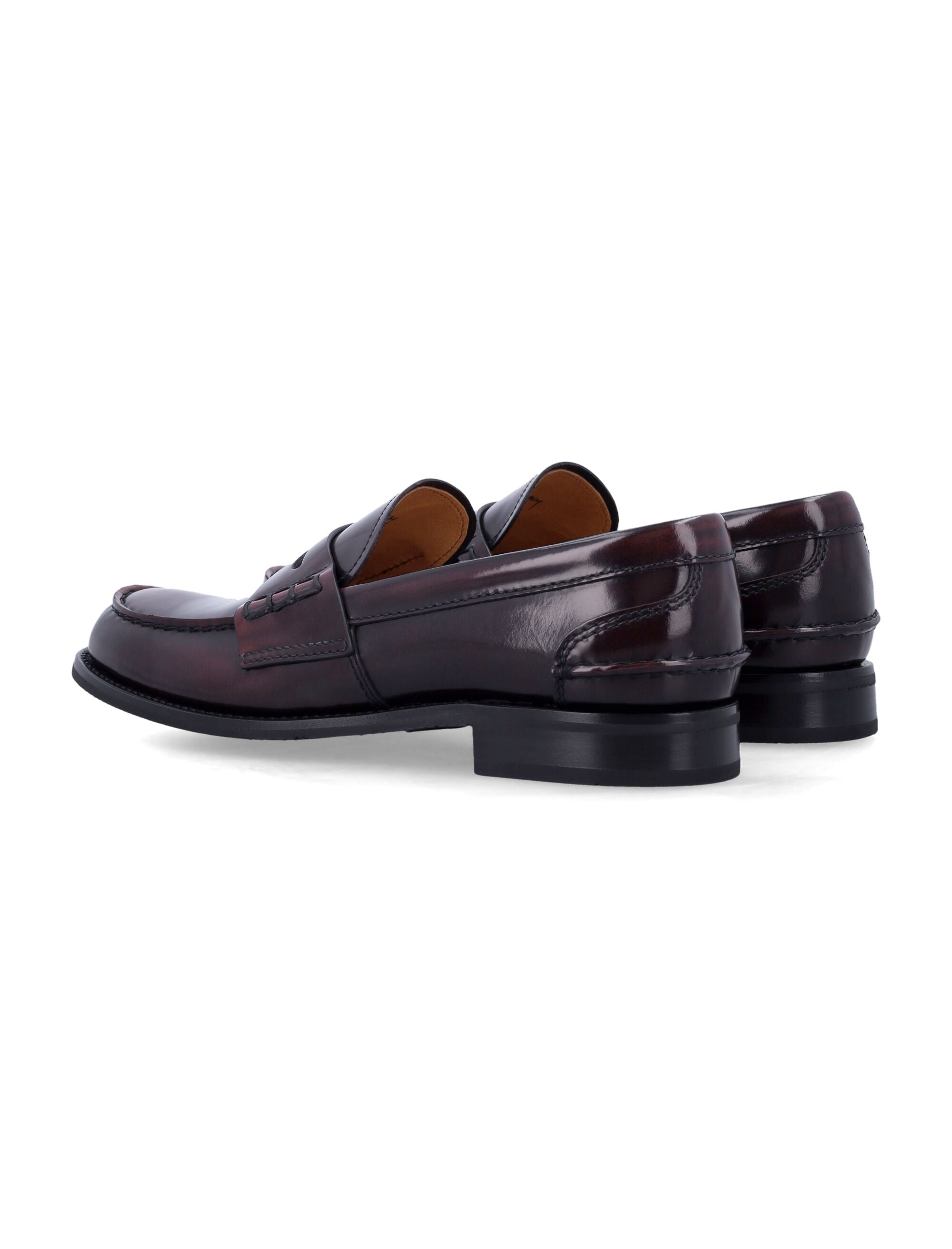 CHURCH'S Polished Fumè Loafer for Women - W5 Size