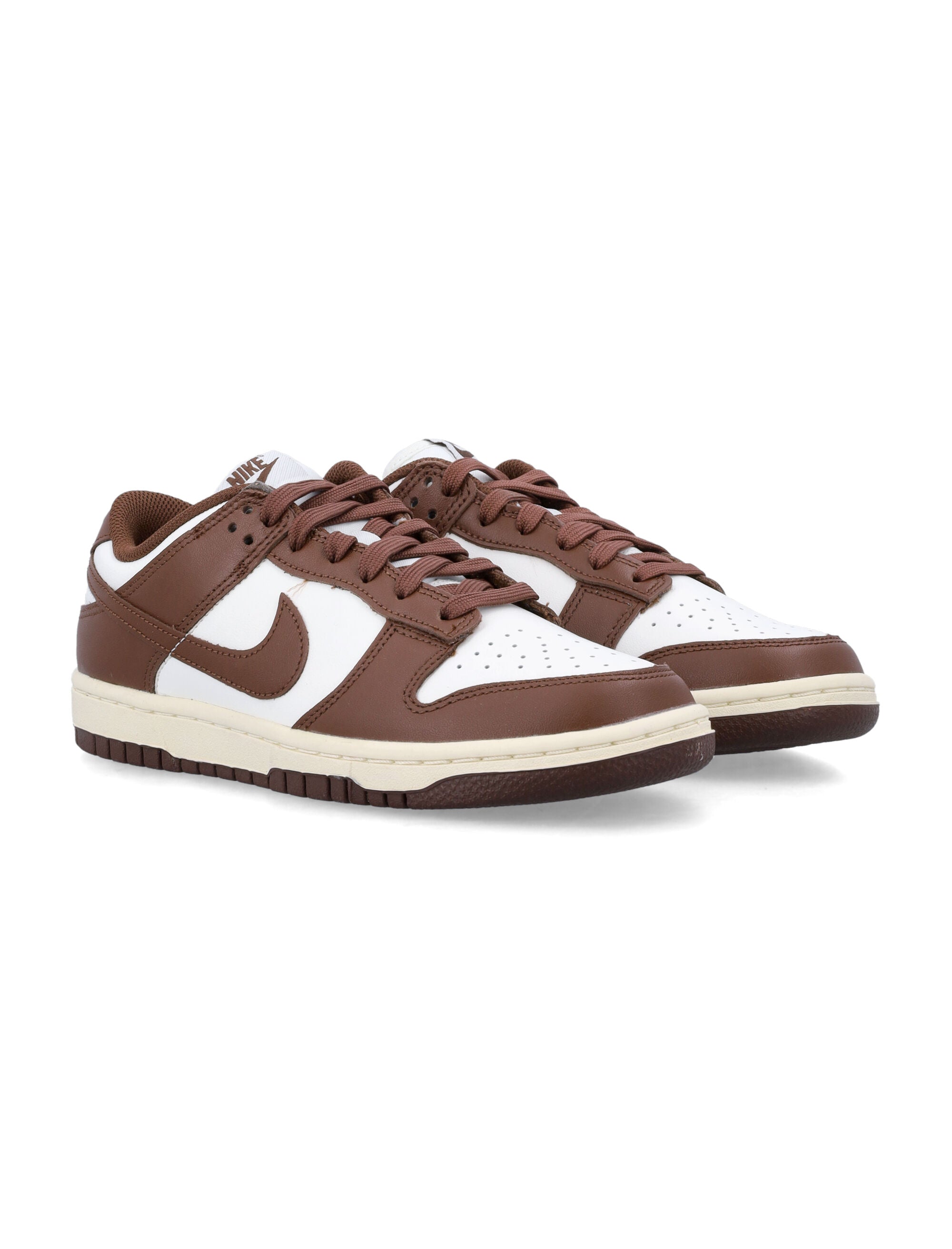 NIKE Two-Tone Leather Low Top Sneaker for Women