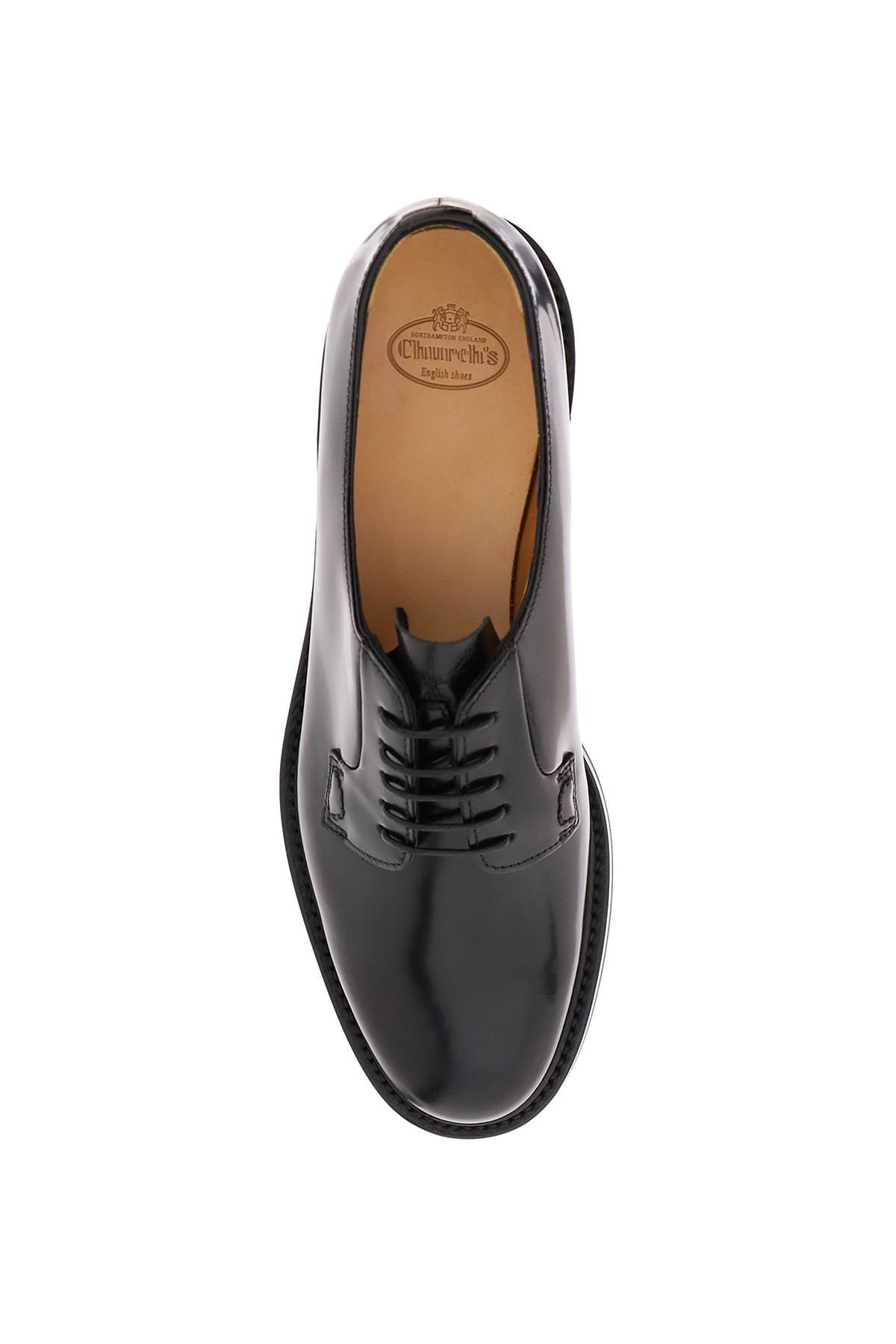 CHURCH'S Elegant Leather Derbies for Women